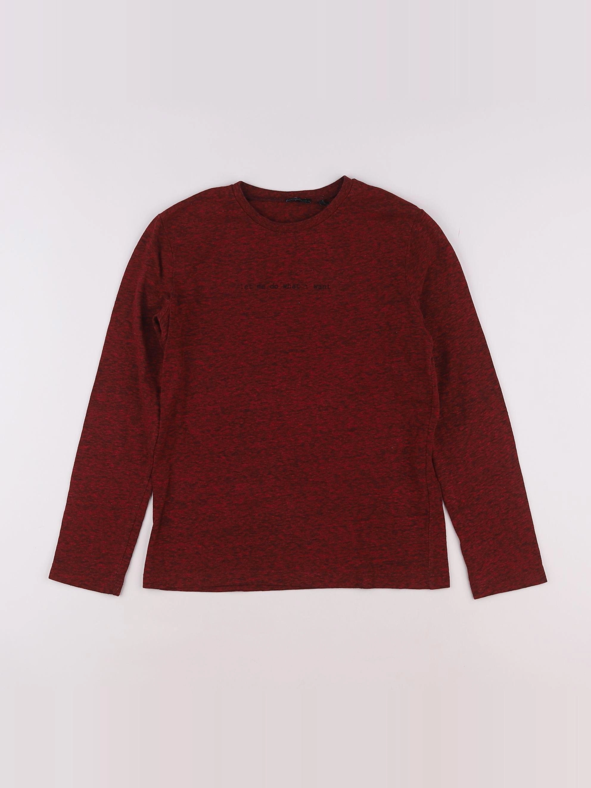 IKKS - tee-shirt imprimé au dos rouge - 10 ans