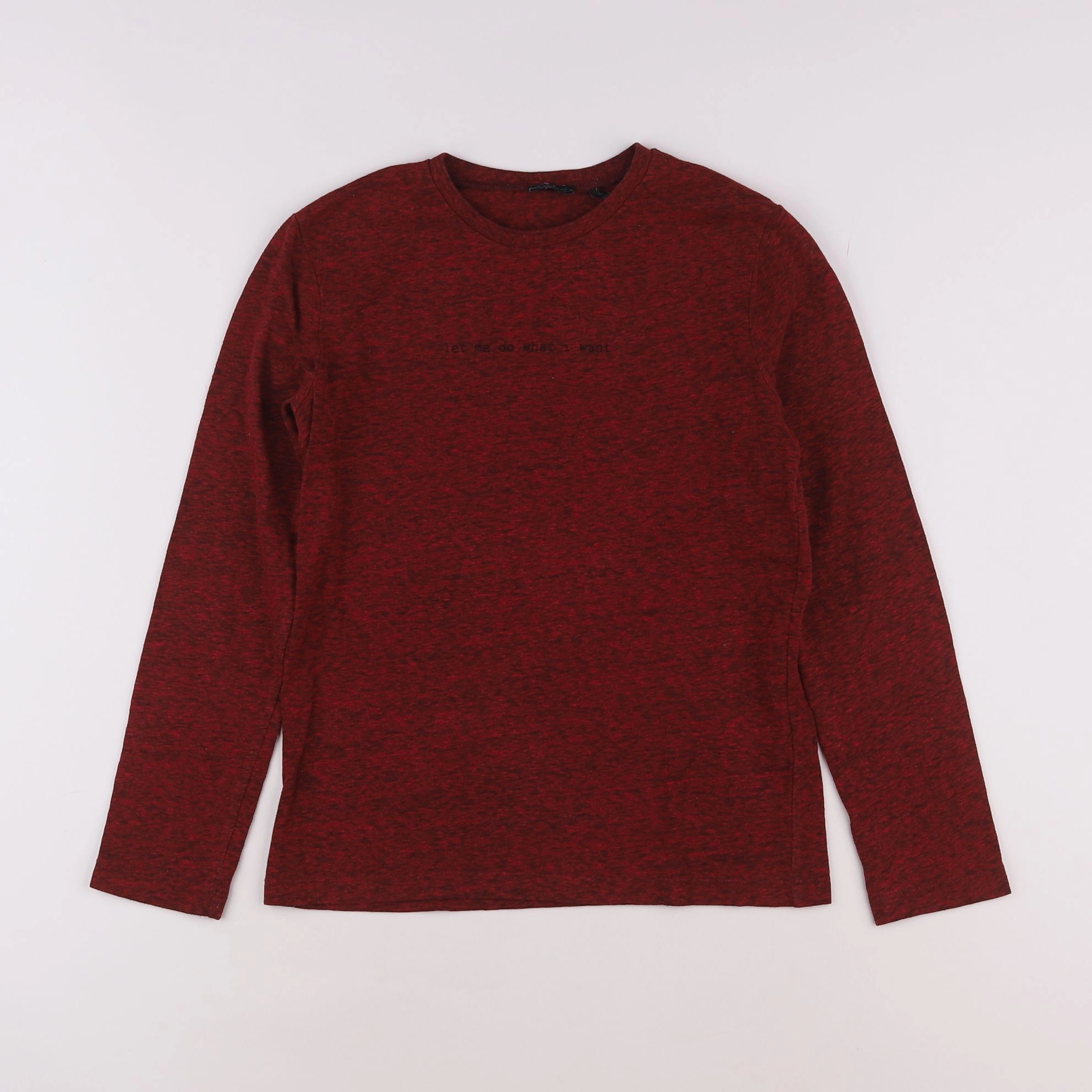 IKKS - tee-shirt imprimé au dos rouge - 10 ans