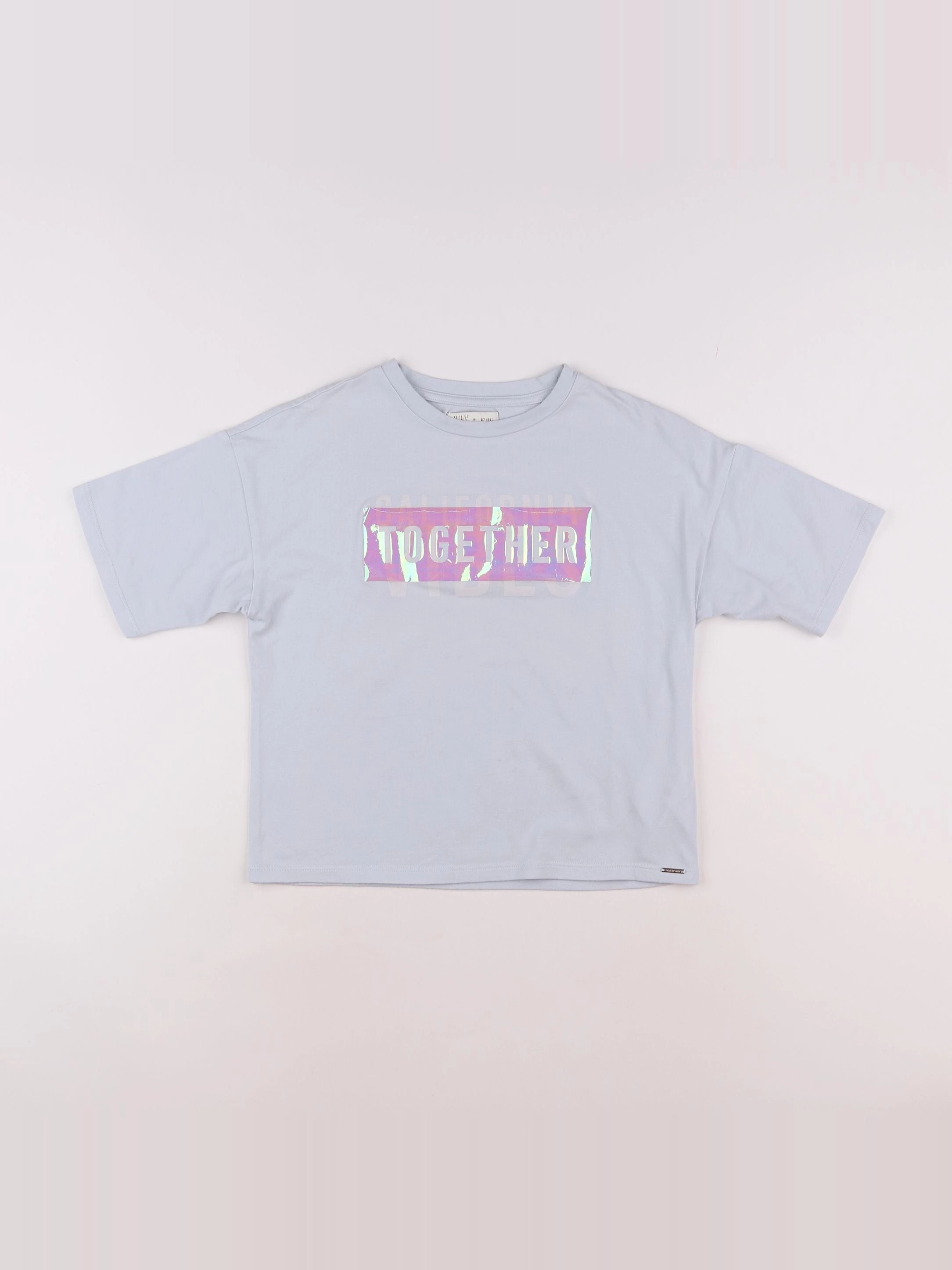 IKKS - tee-shirt bleu - 10 ans