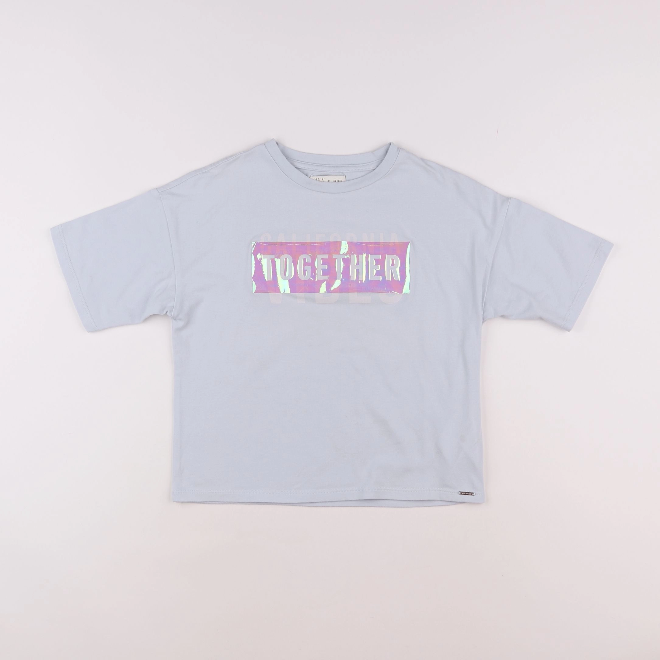 IKKS - tee-shirt bleu - 10 ans