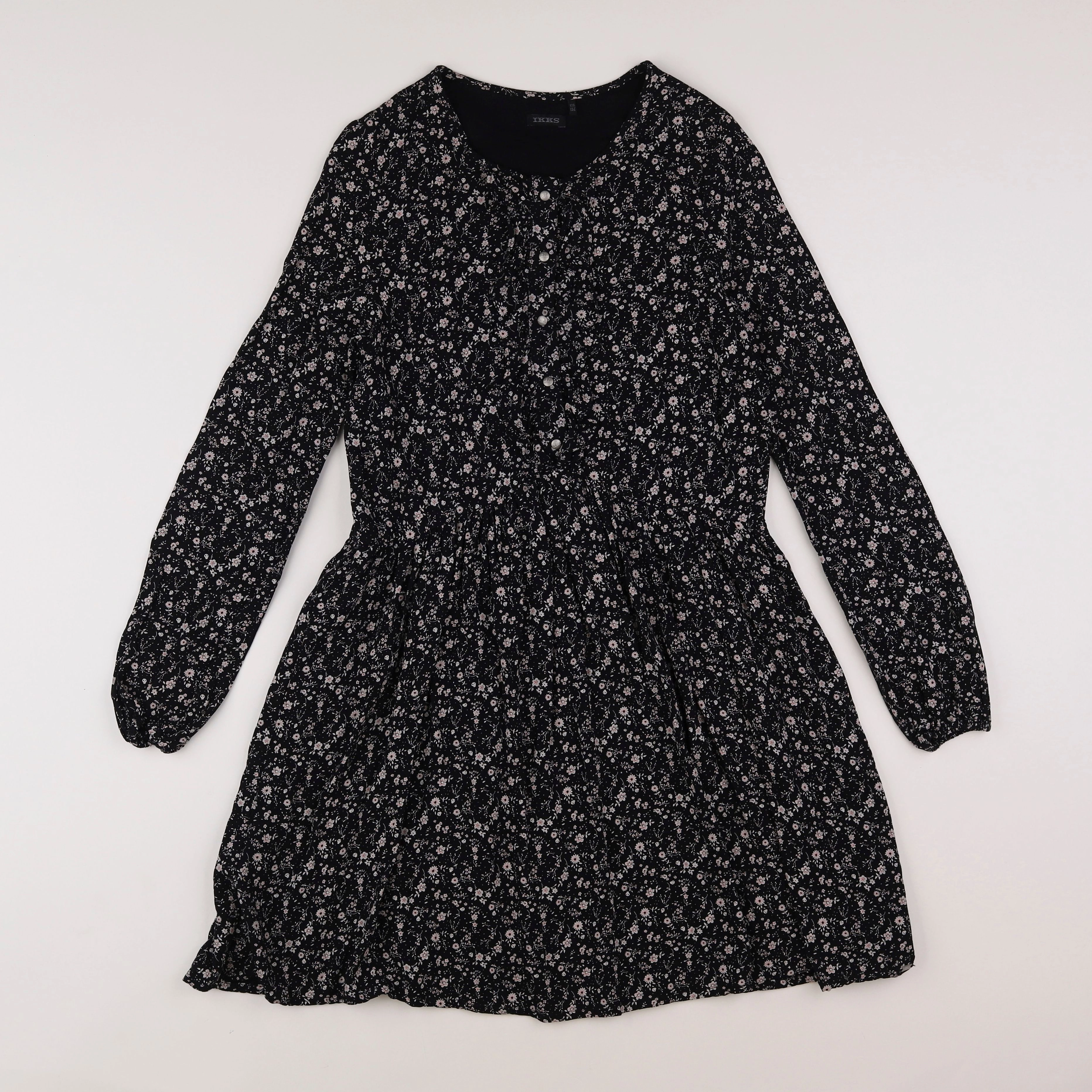 IKKS - robe noir - 12 ans