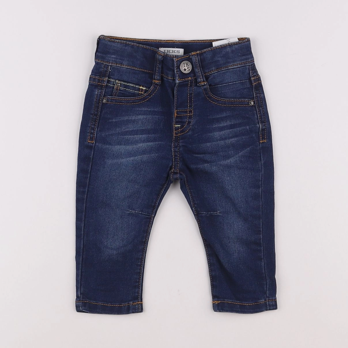 IKKS - jean bleu - 3 mois