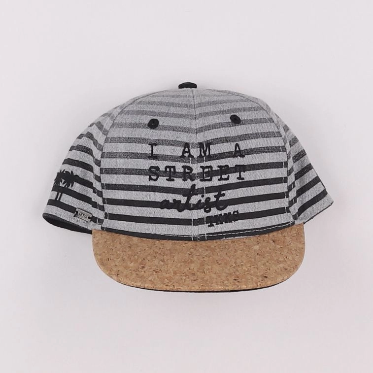 IKKS - casquette gris - 8/10 ans