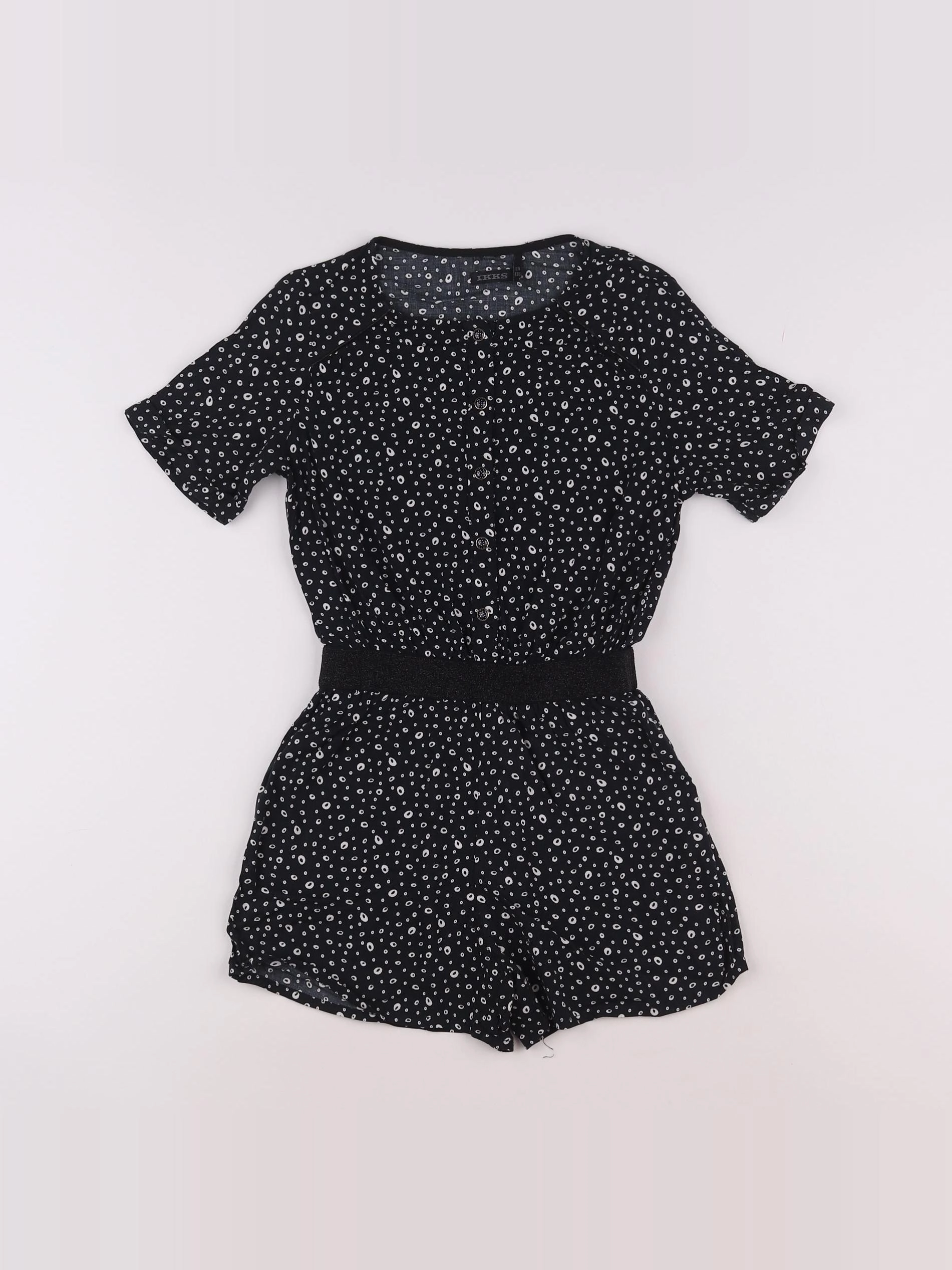 IKKS - combinaison noir - 8 ans