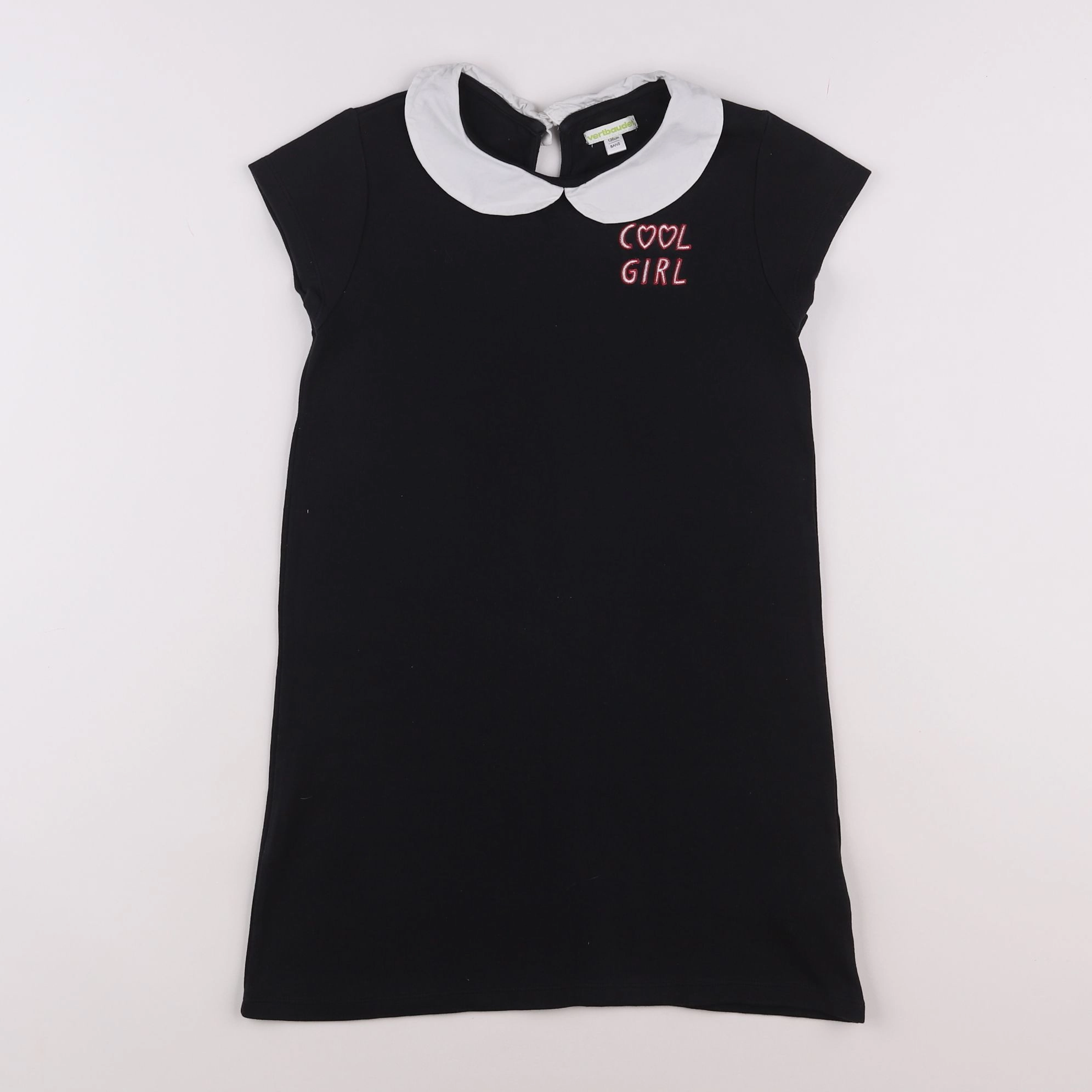 Vertbaudet - robe noir - 8 ans