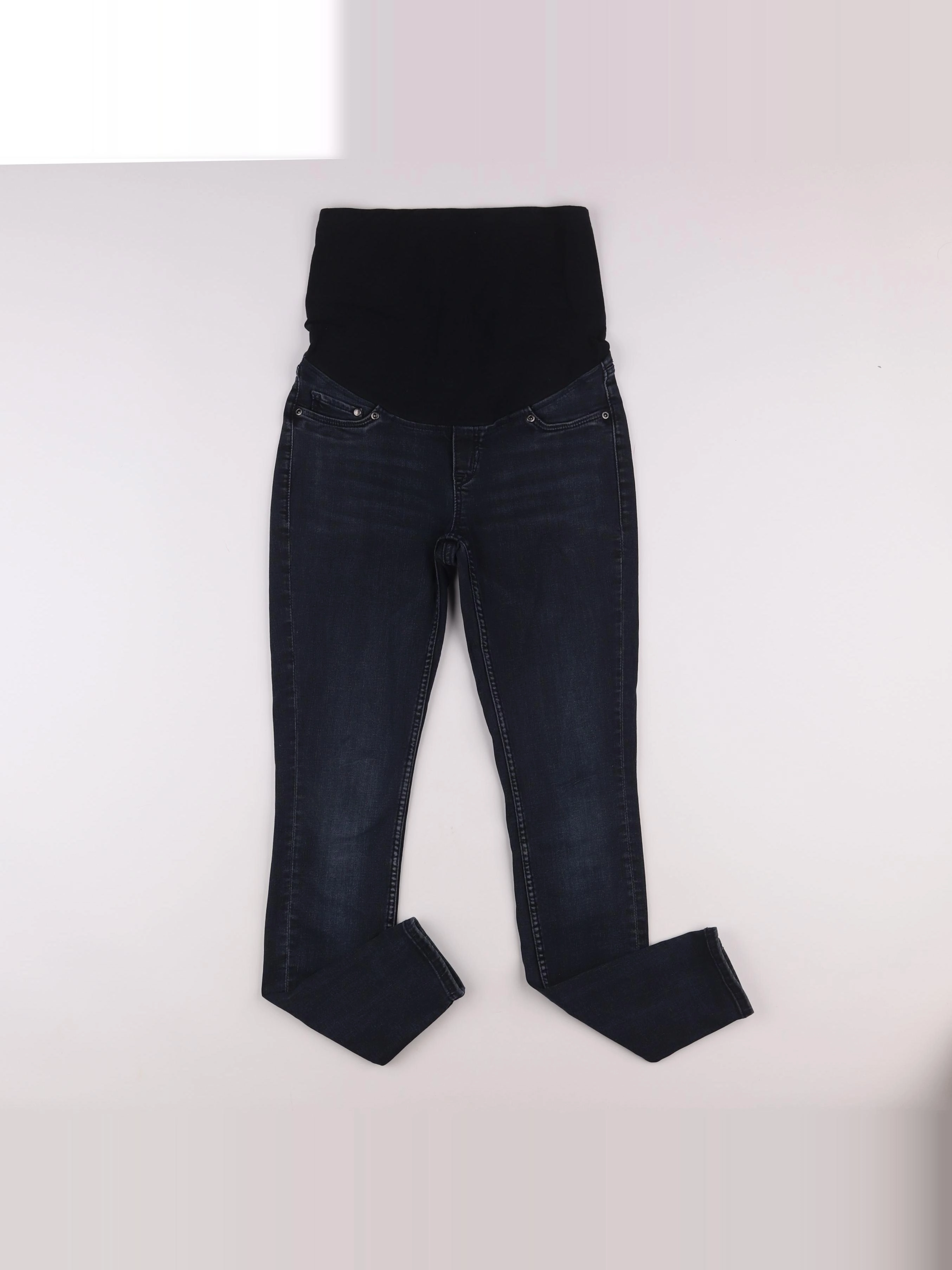 H&M - jean grossesse bleu - S