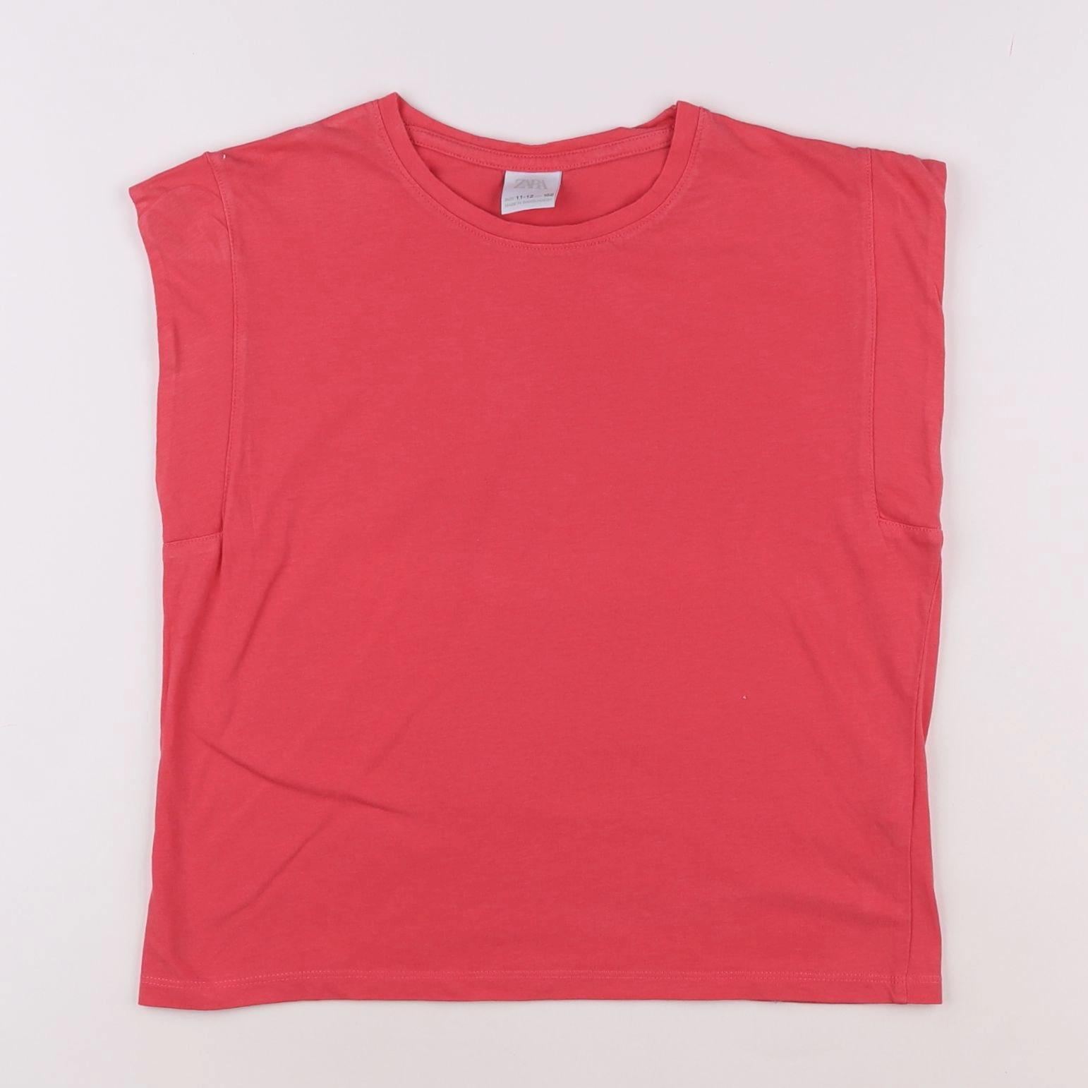 Zara - tee-shirt rose - 11/12 ans