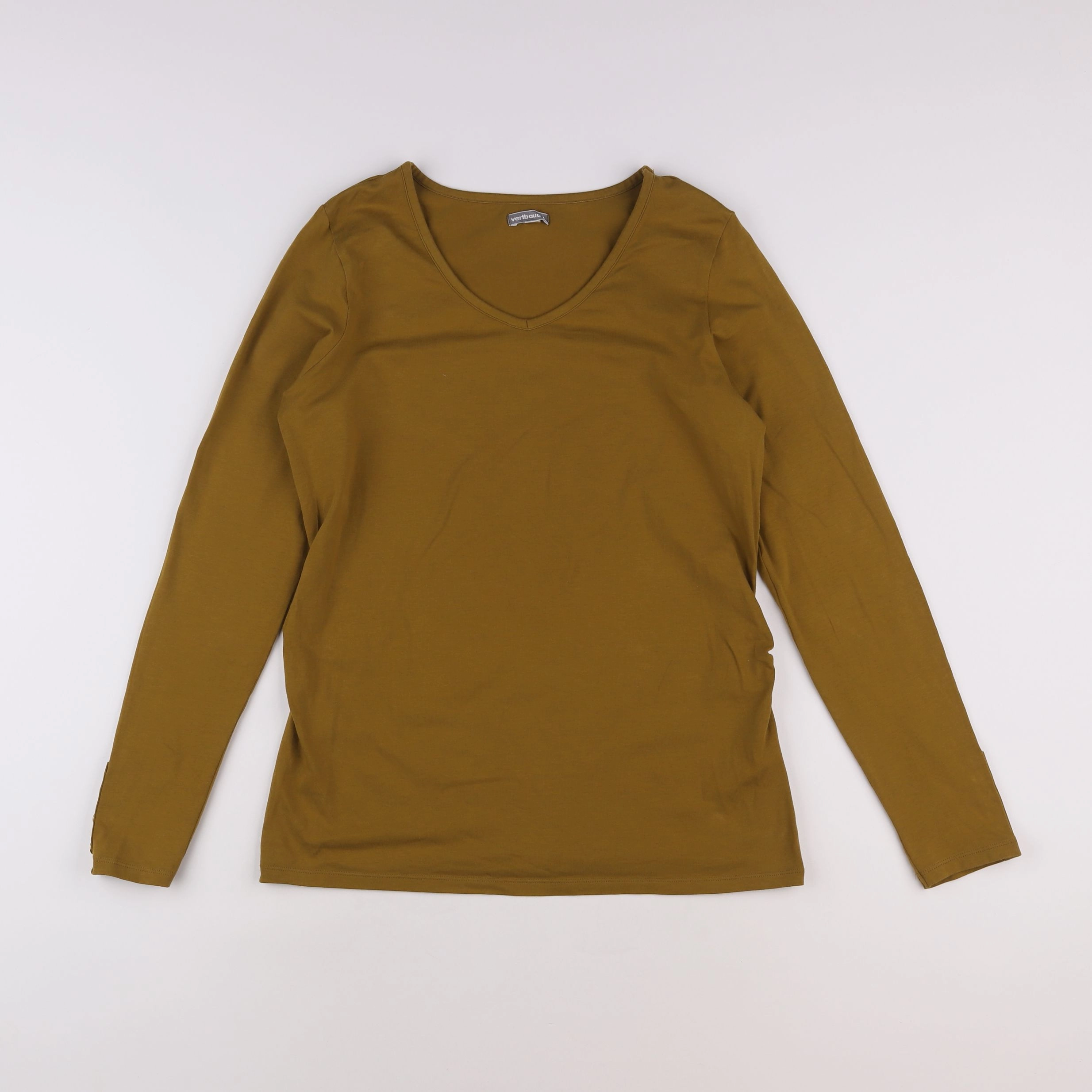 Vertbaudet - tee-shirt grossesse, grossesse marron - 38