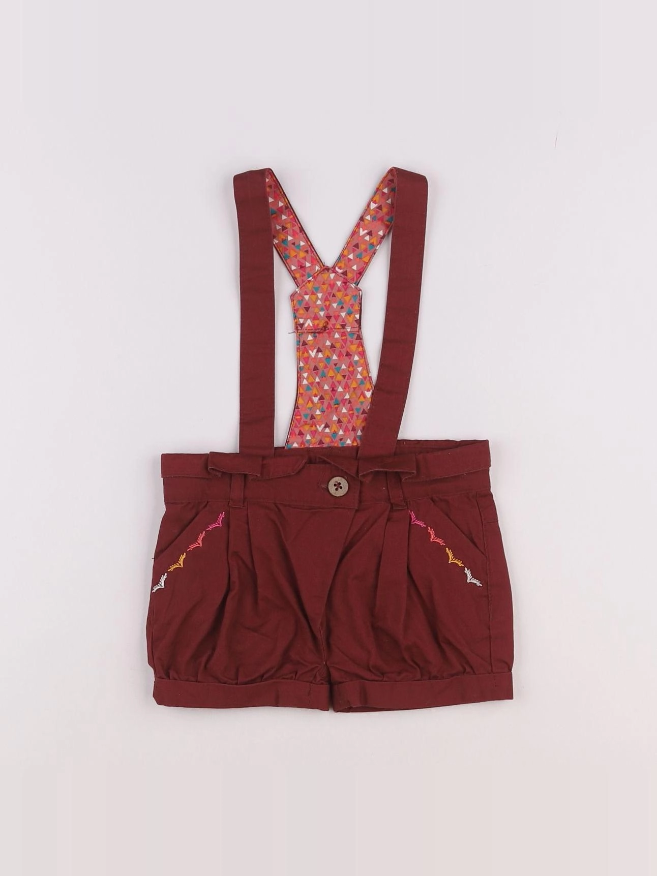Tape à l'oeil - short rouge - 12 mois