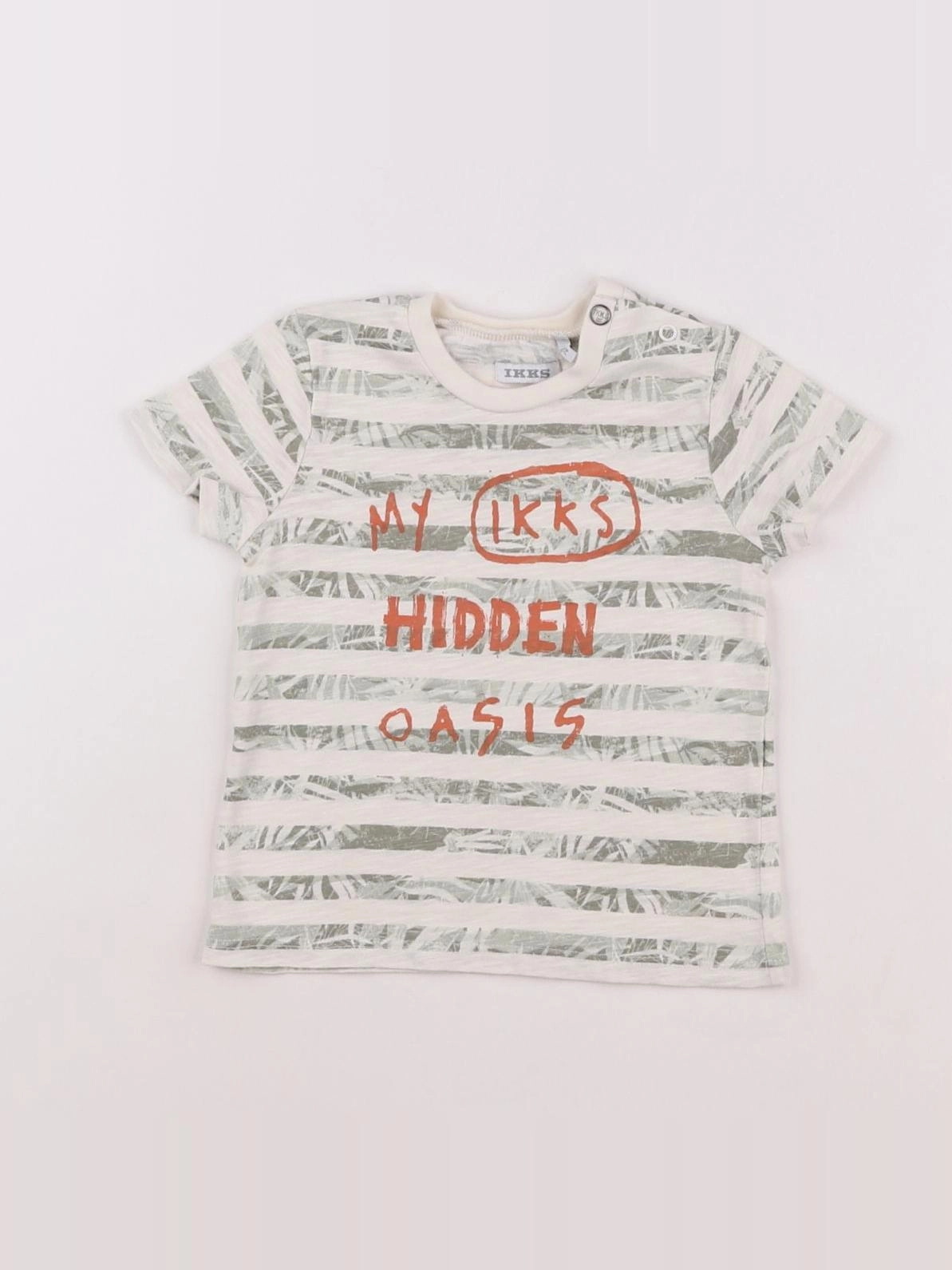 IKKS - tee-shirt vert - 12 mois
