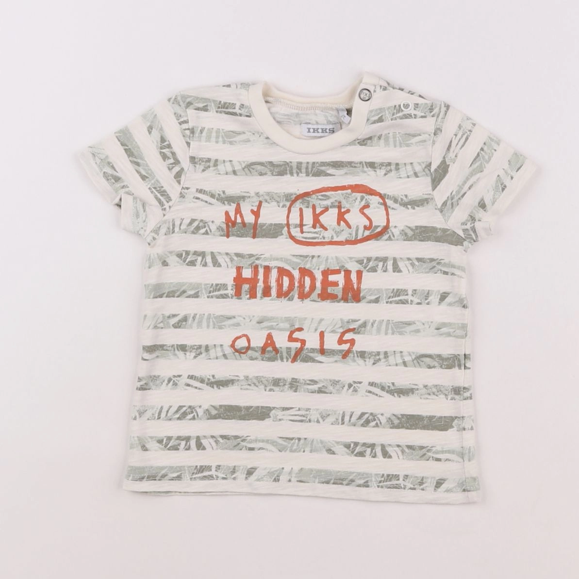 IKKS - tee-shirt vert - 12 mois