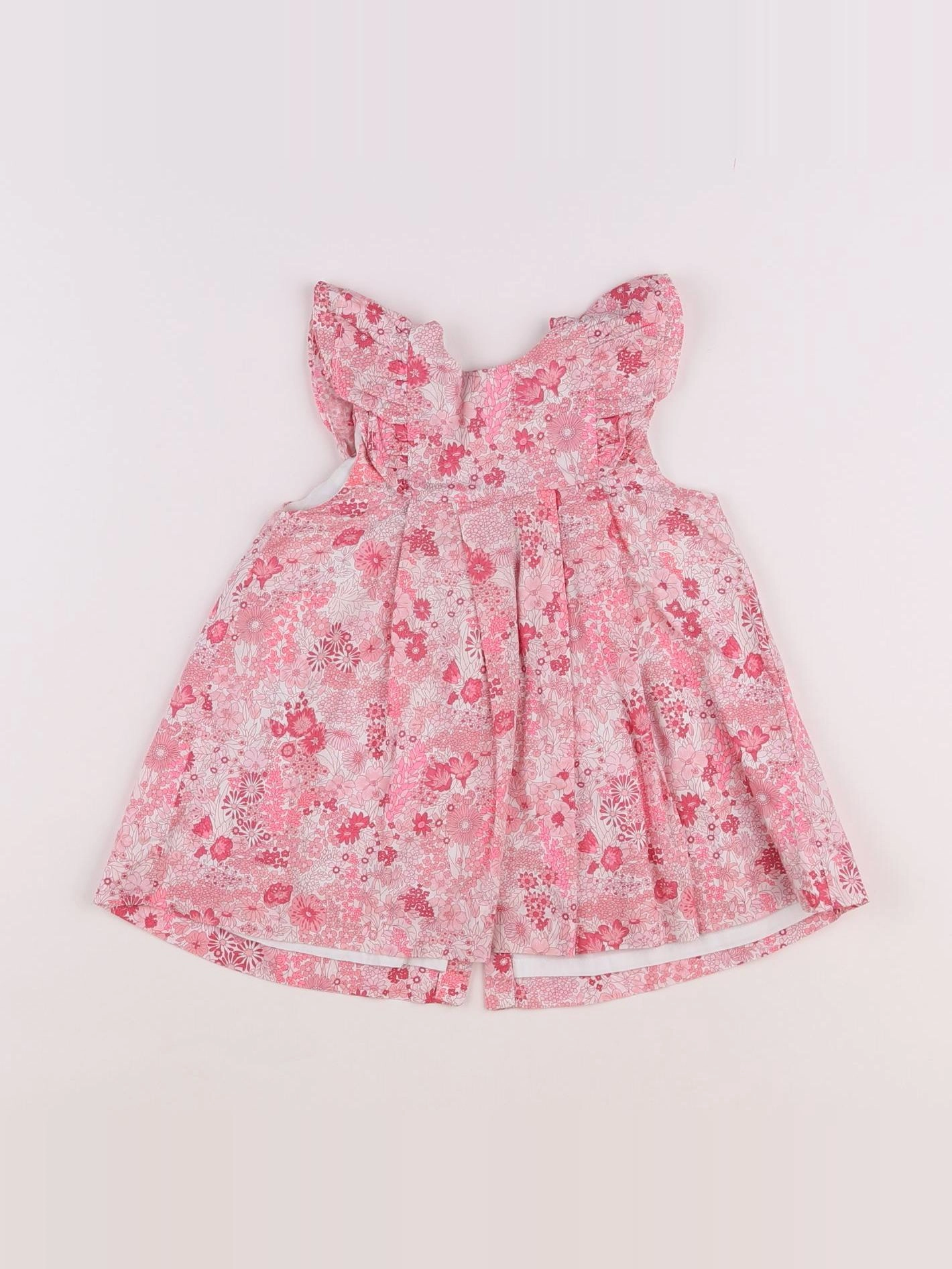 Jacadi - robe liberty rose - 12 mois