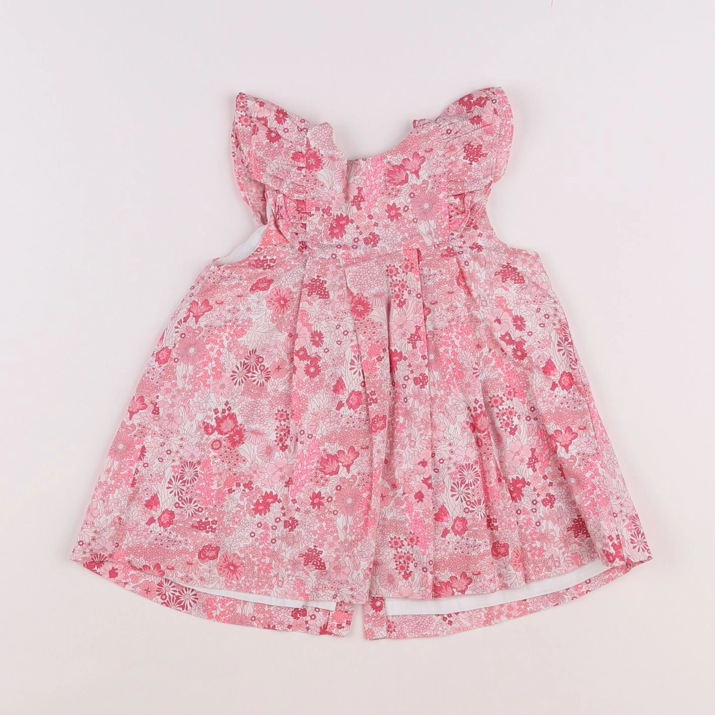 Jacadi - robe liberty rose - 12 mois