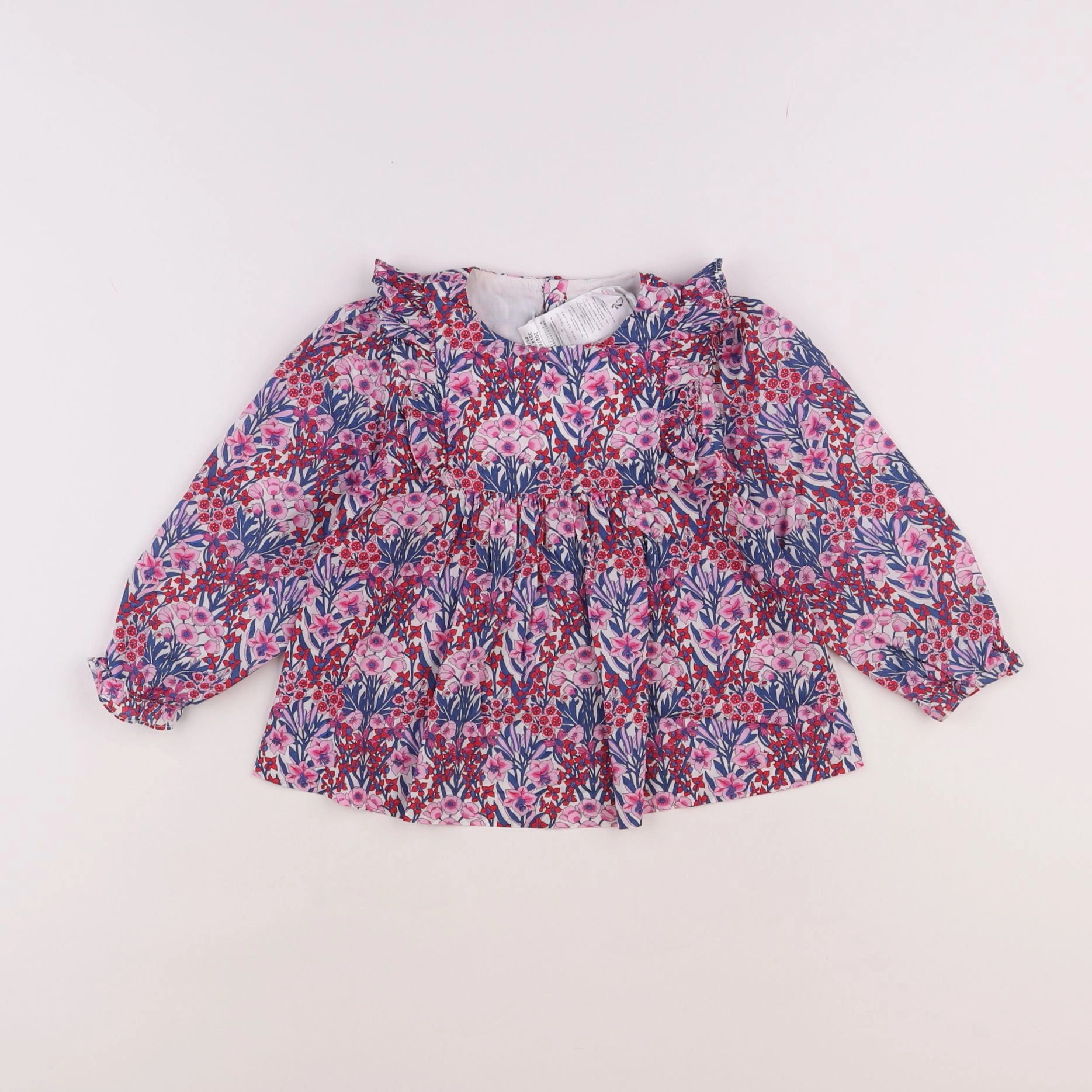 Jacadi - blouse liberty violet - 3 ans