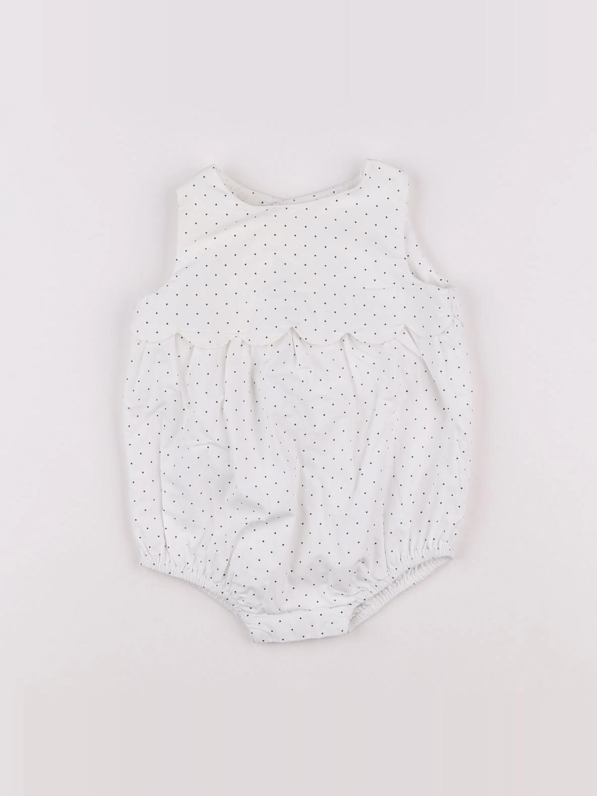 Jacadi - combinaison blanc - 6 mois