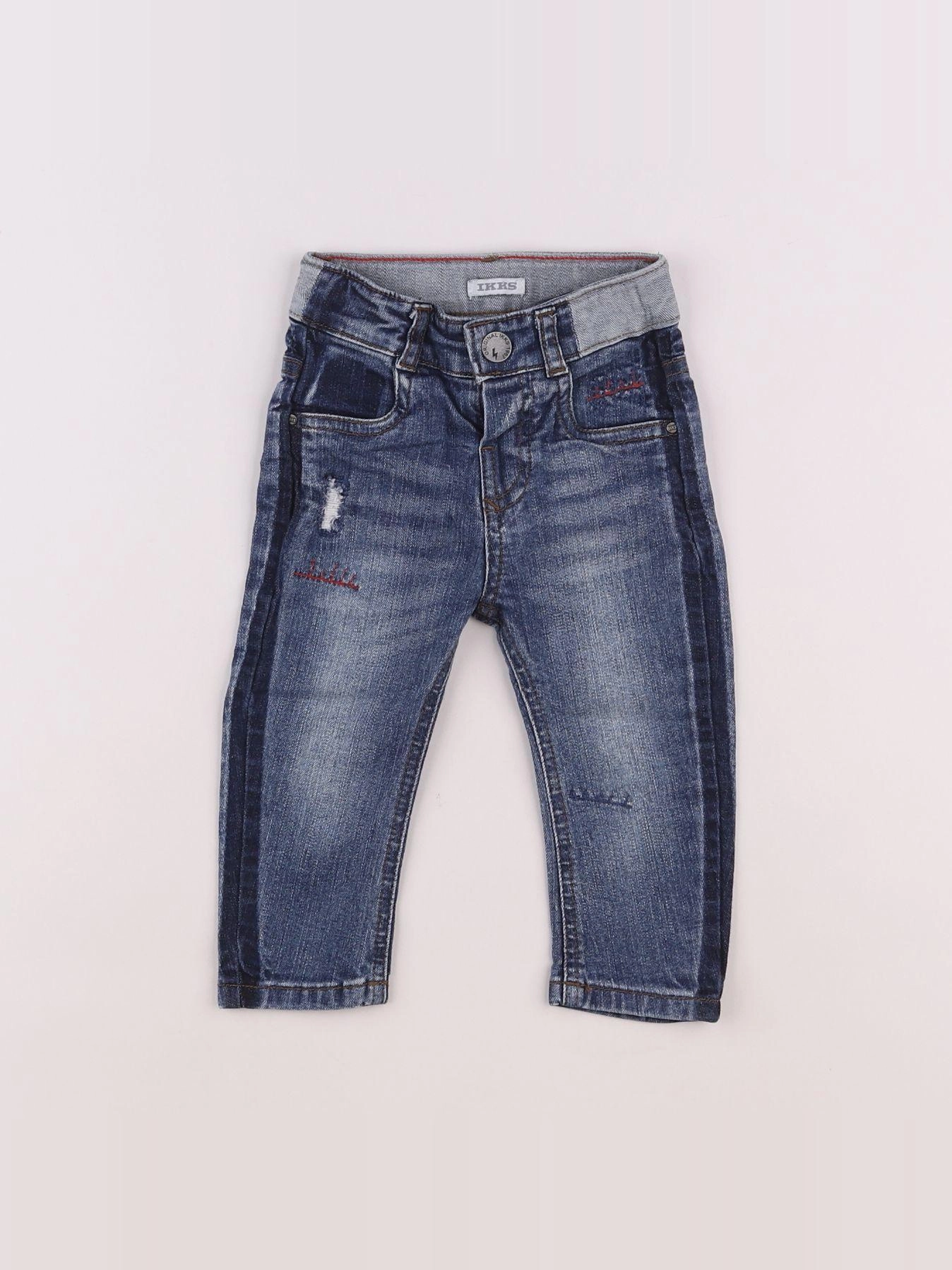 IKKS - jean bleu - 12 mois