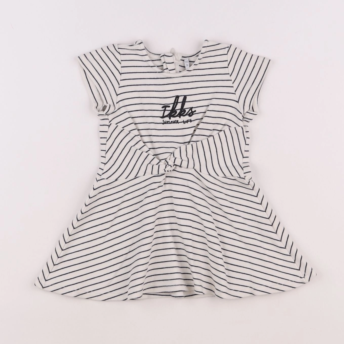 IKKS - robe bleu - 12 mois