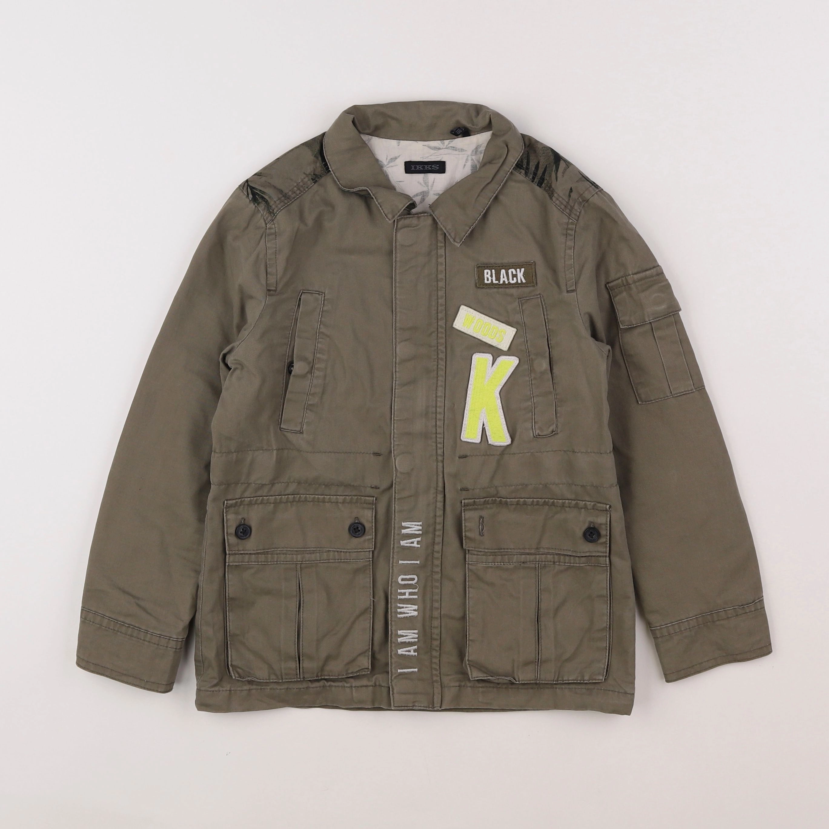 IKKS - veste vert - 6 ans