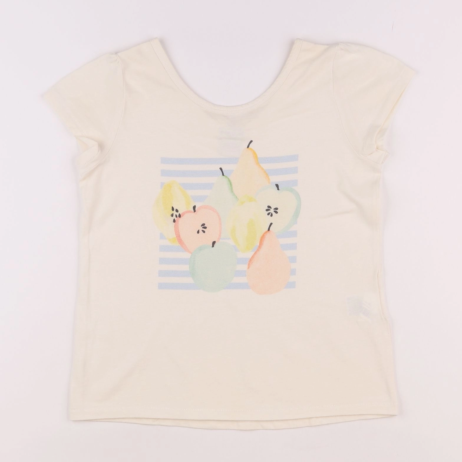 Cyrillus - tee-shirt blanc - 12 ans