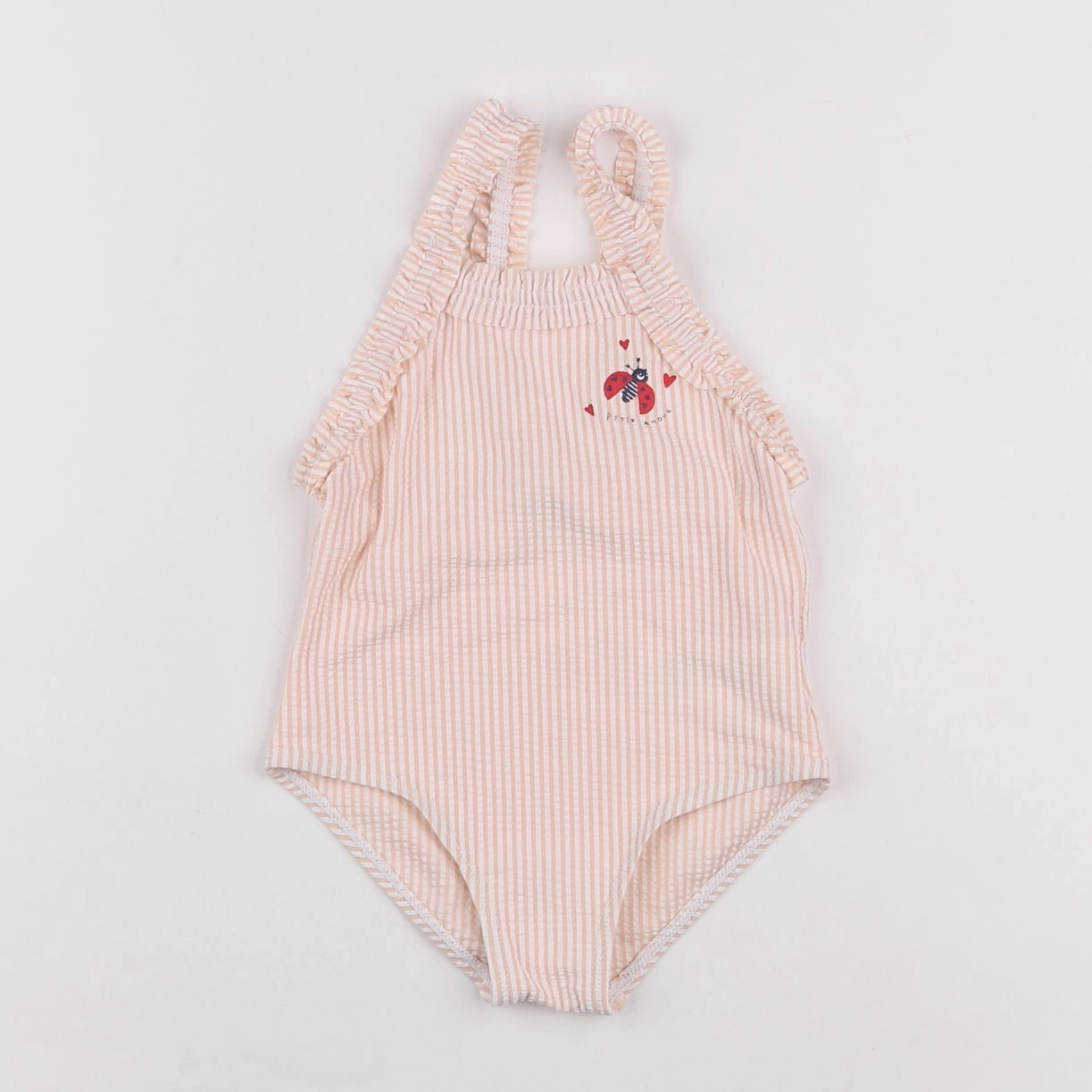 Vertbaudet - maillot de bain rose - 2 ans