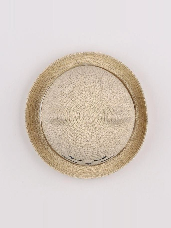 Vertbaudet - chapeau beige - 3/6 mois