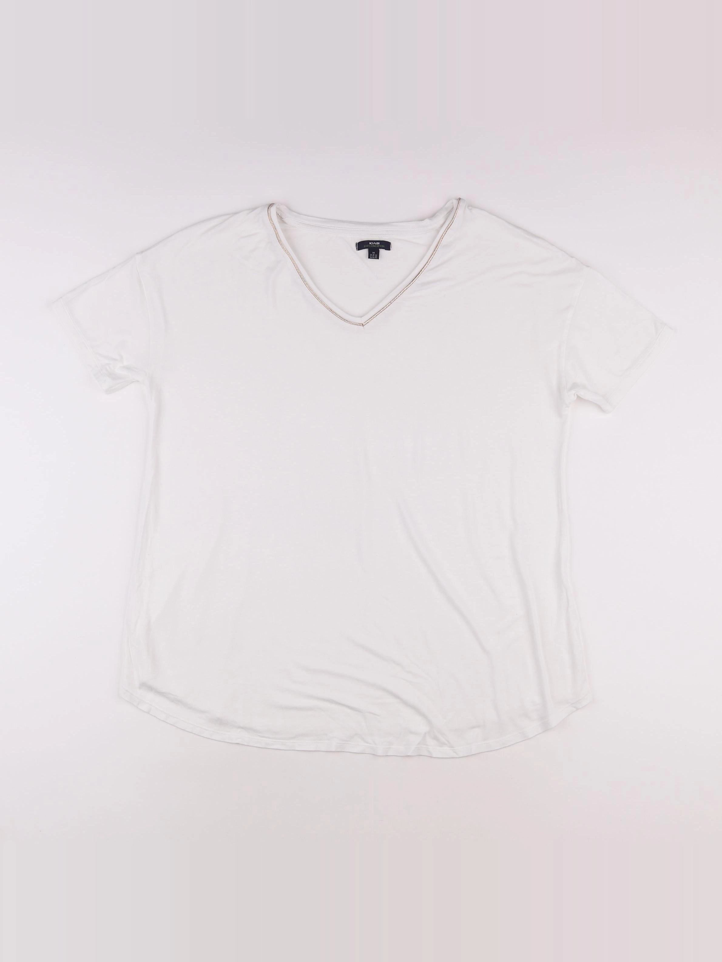 Kiabi - tee-shirt grossesse blanc - 38