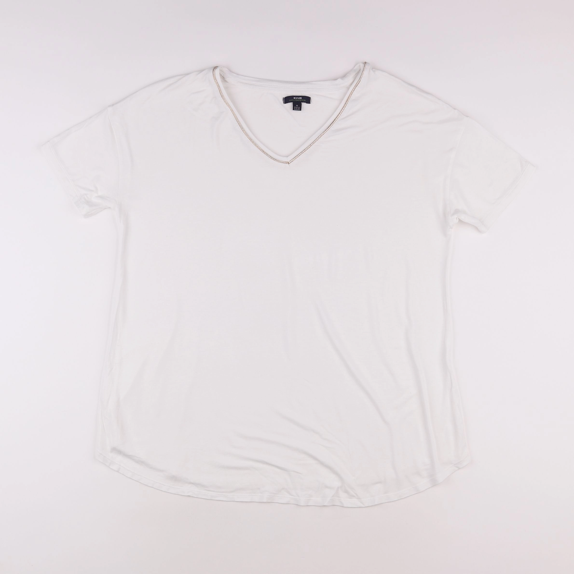 Kiabi - tee-shirt grossesse blanc - 38