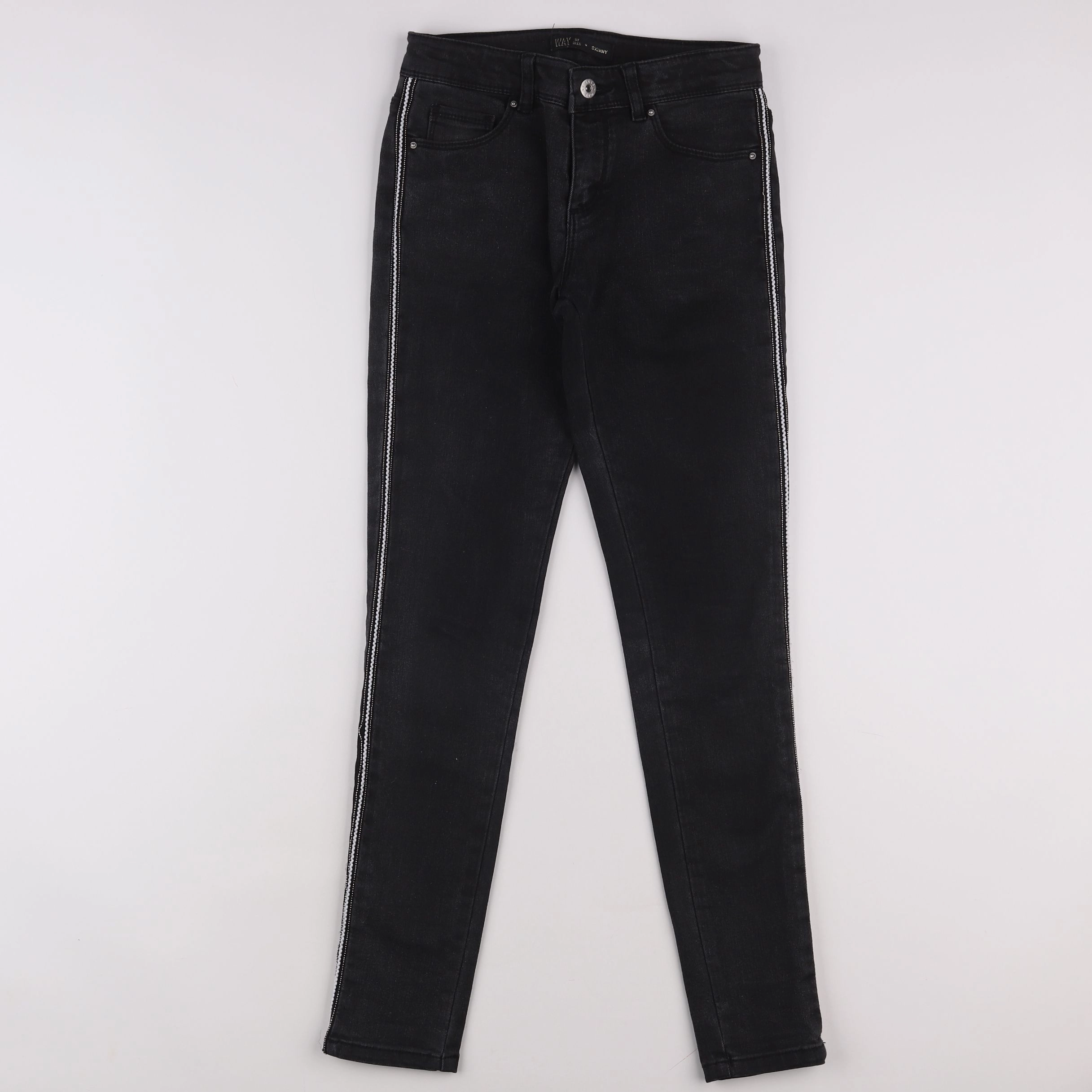 IKKS - jean noir - 12 ans