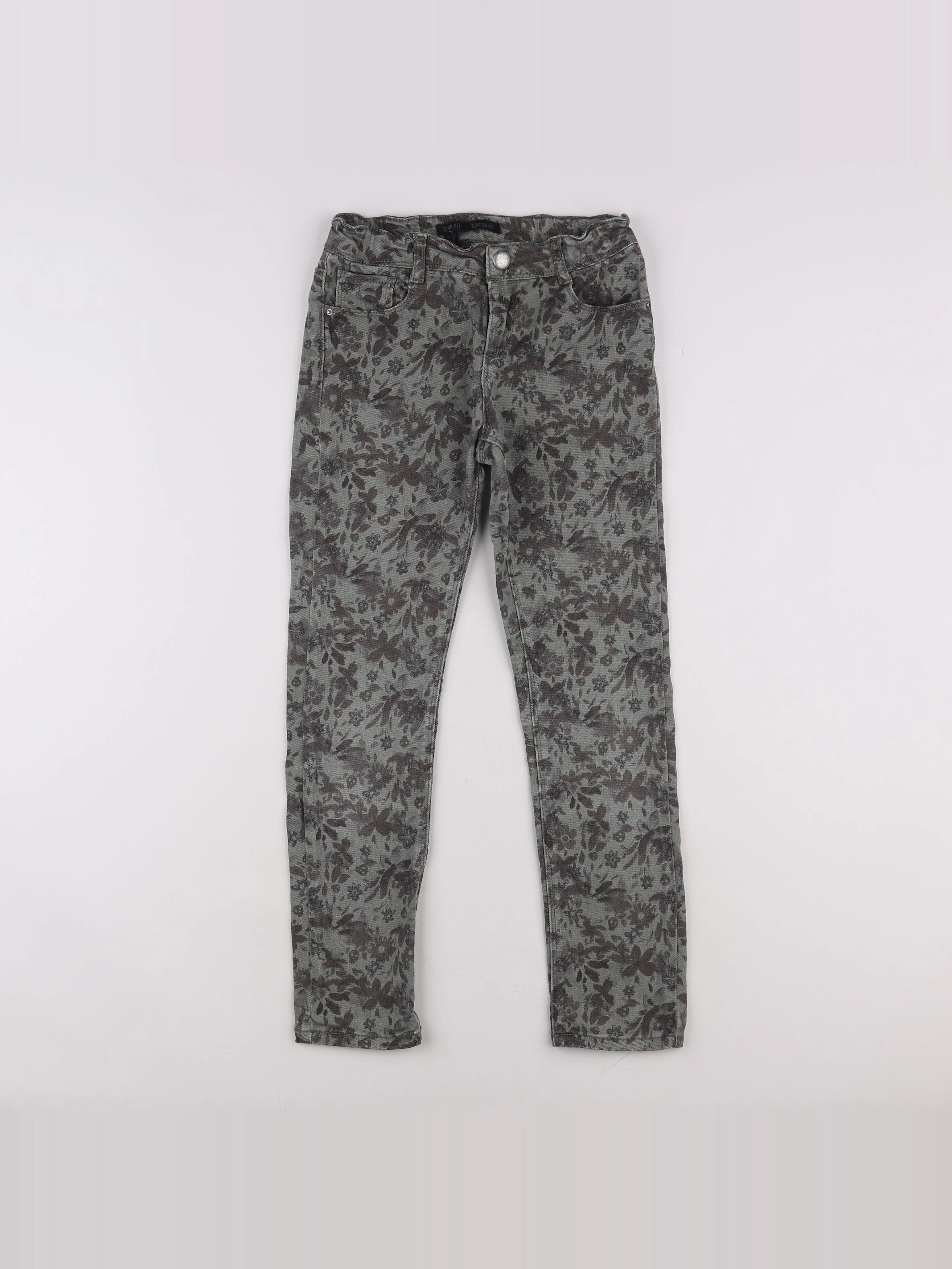IKKS - pantalon vert - 10 ans