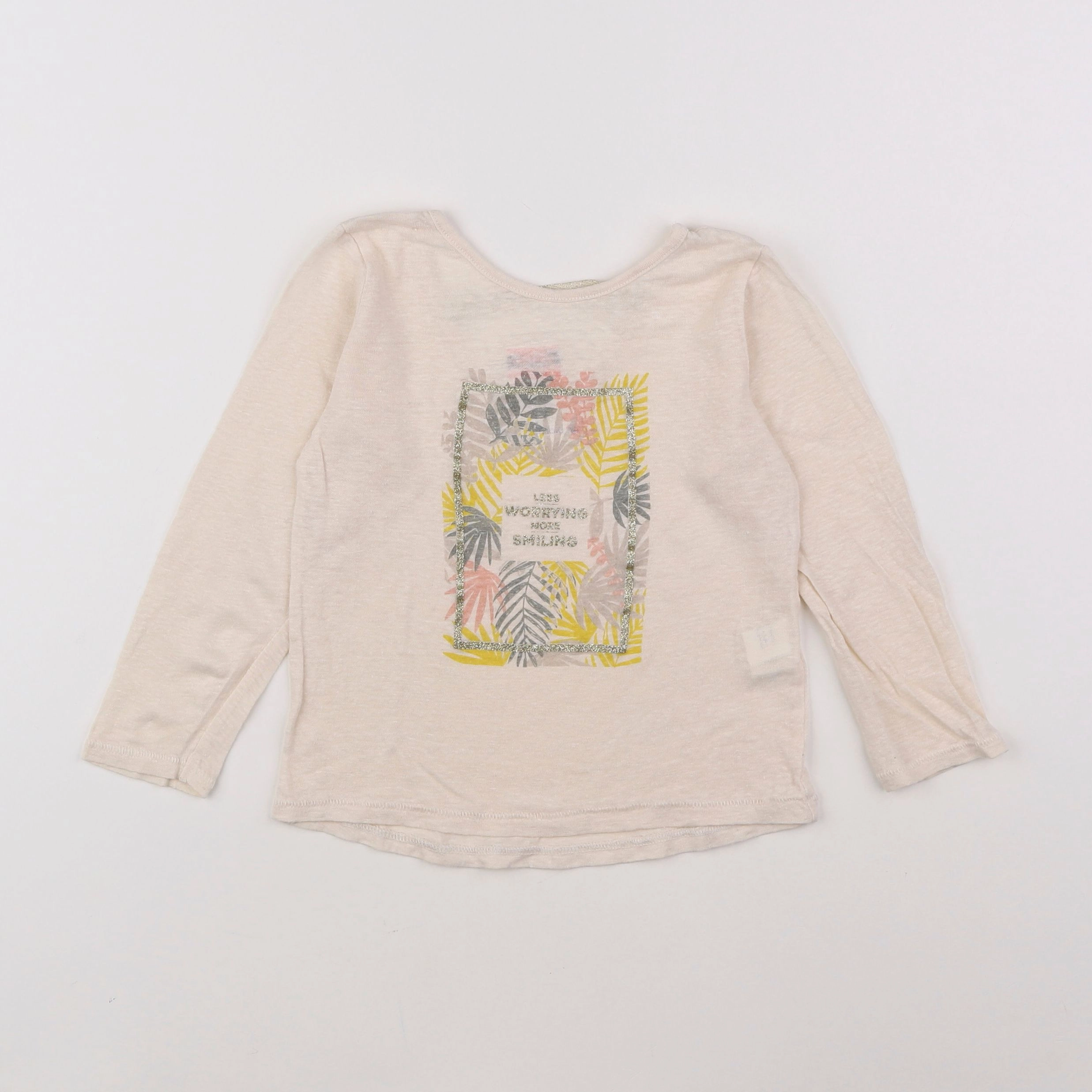 Tape à l'oeil - tee-shirt beige - 2 ans
