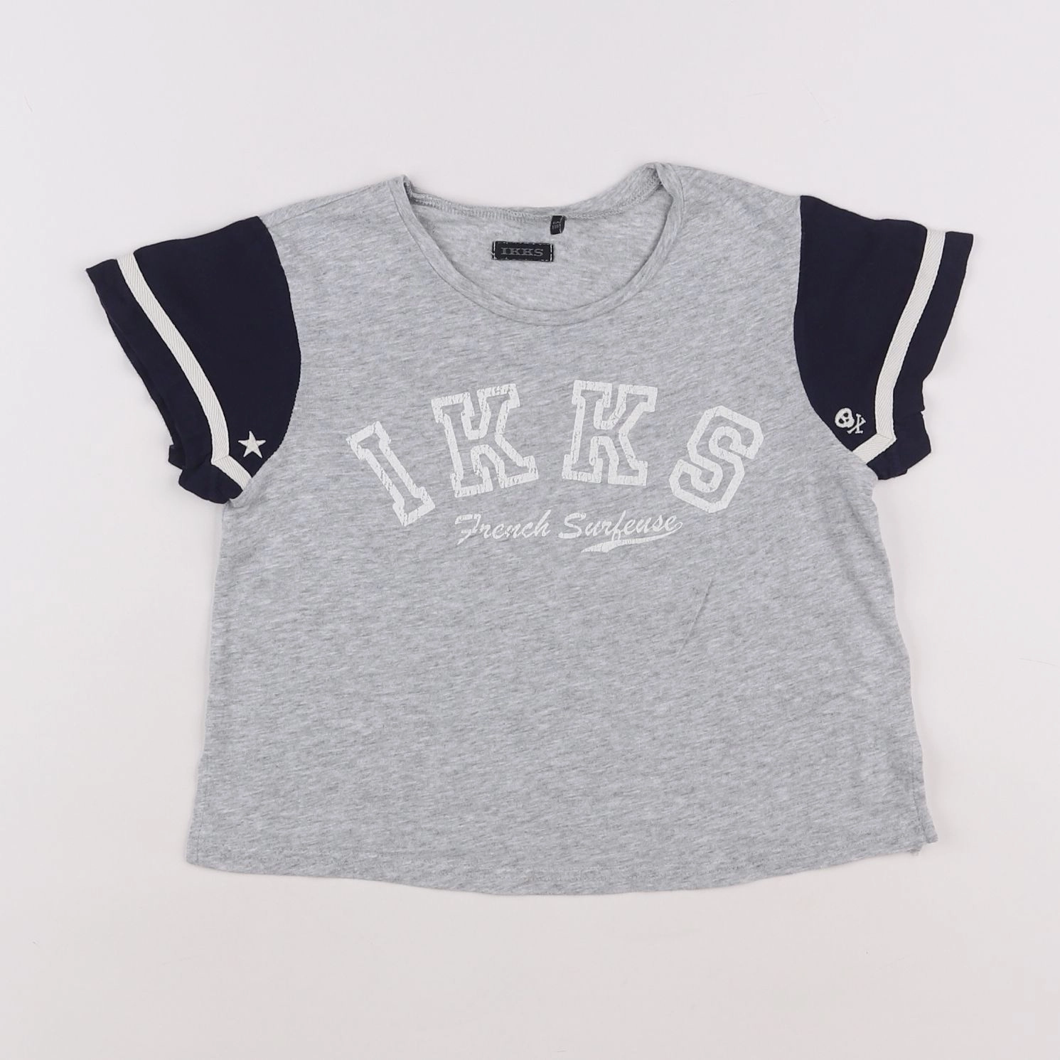 IKKS - tee-shirt gris - 6 ans