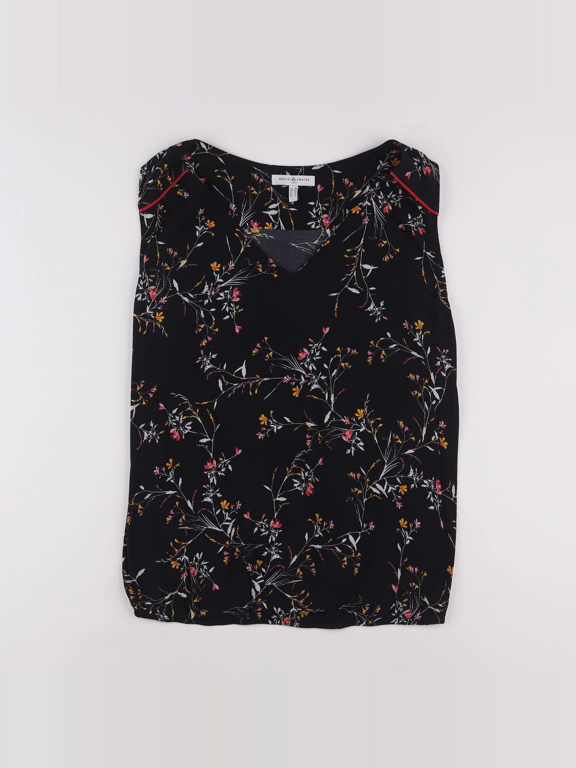 Envie de fraise - blouse grossesse noir - 36