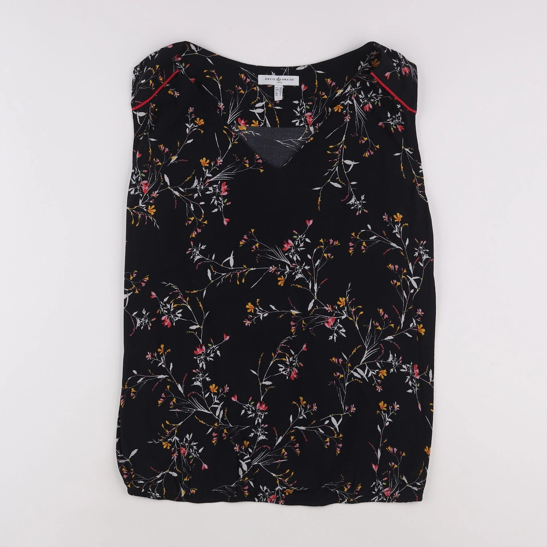 Envie de fraise - blouse grossesse noir - 36