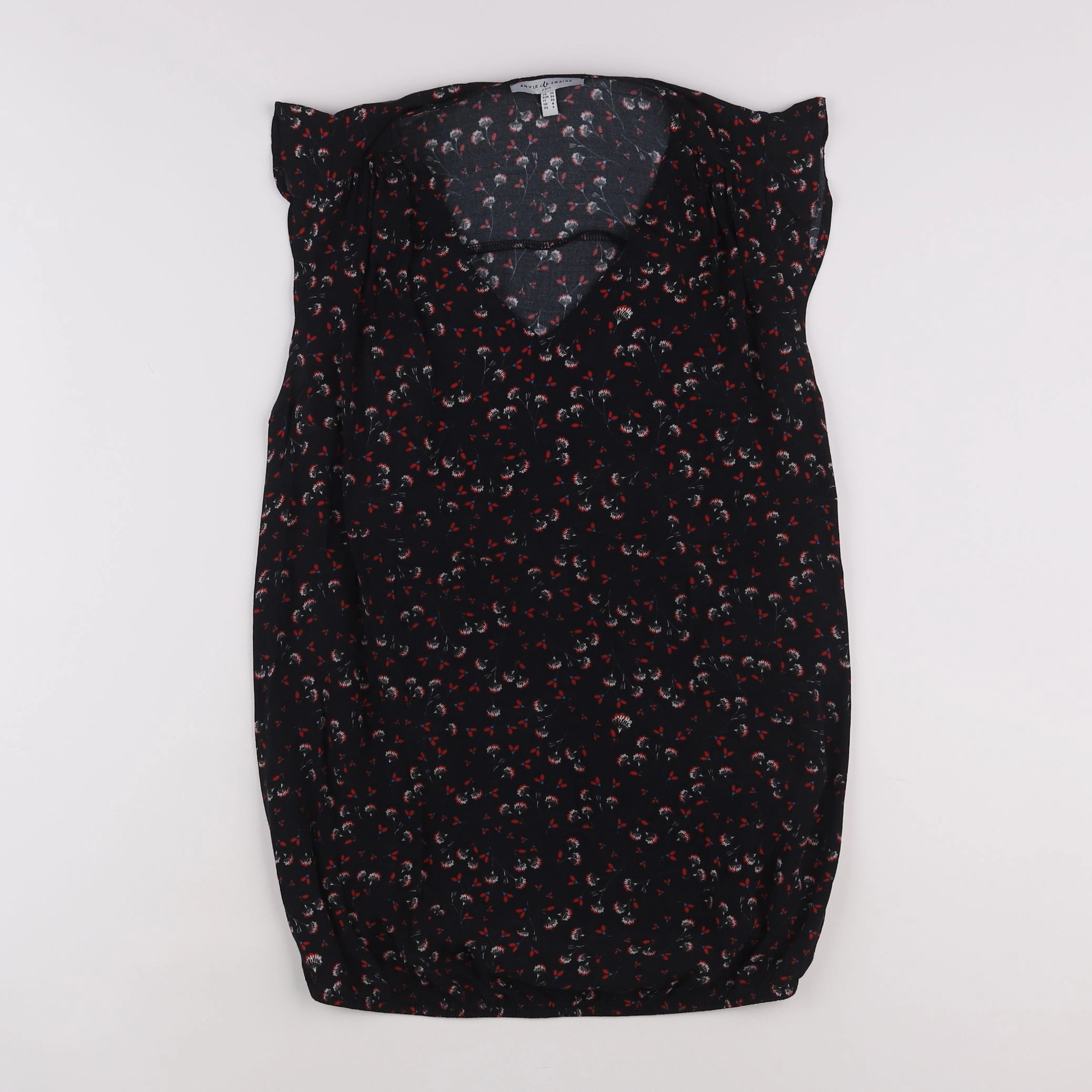 Envie de fraise - blouse grossesse noir - 36