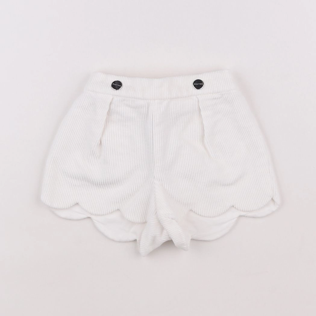 Jacadi - short blanc - 12 mois