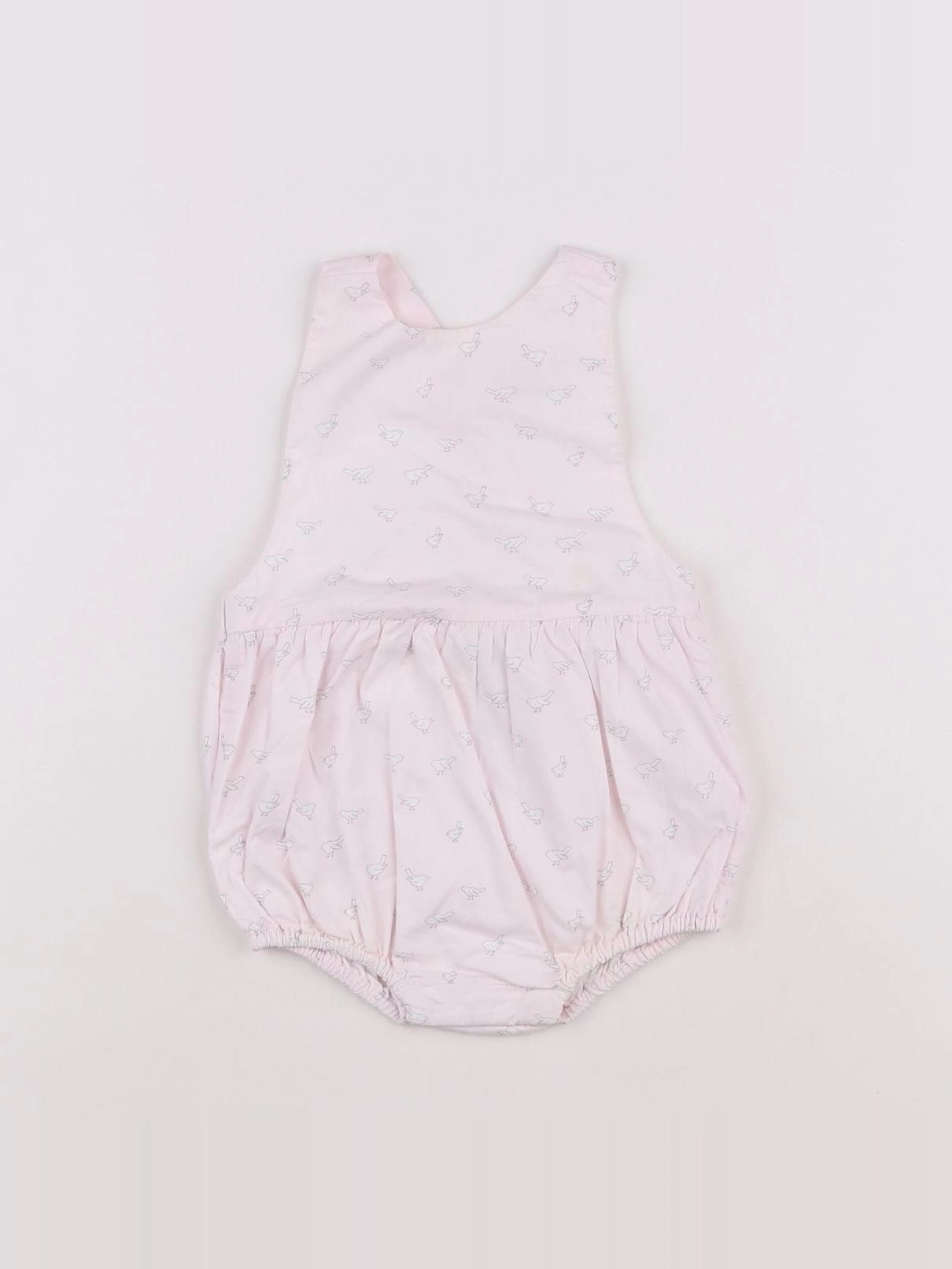 Jacadi - combinaison rose - 6 mois
