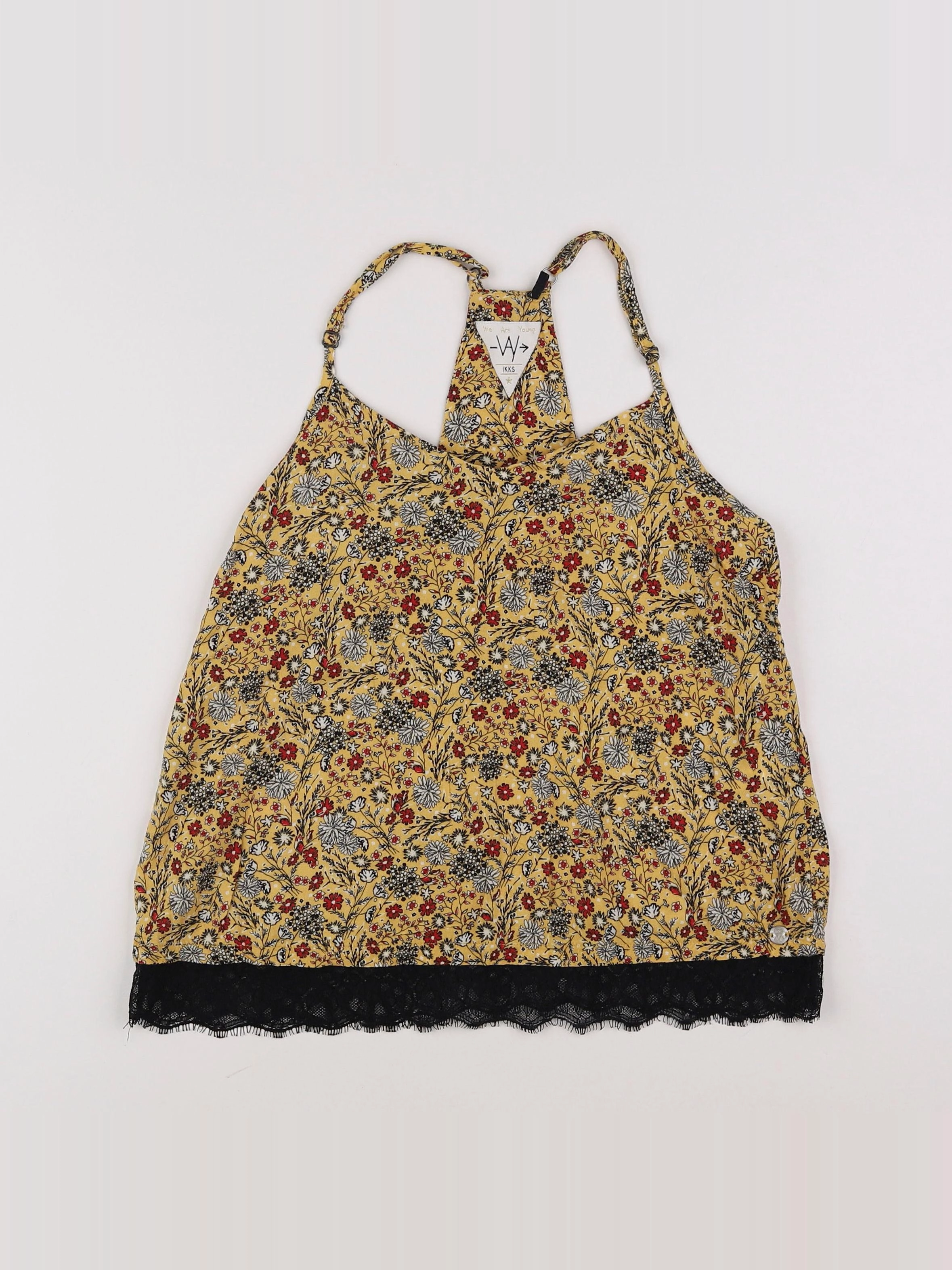 IKKS - blouse jaune - 10 ans
