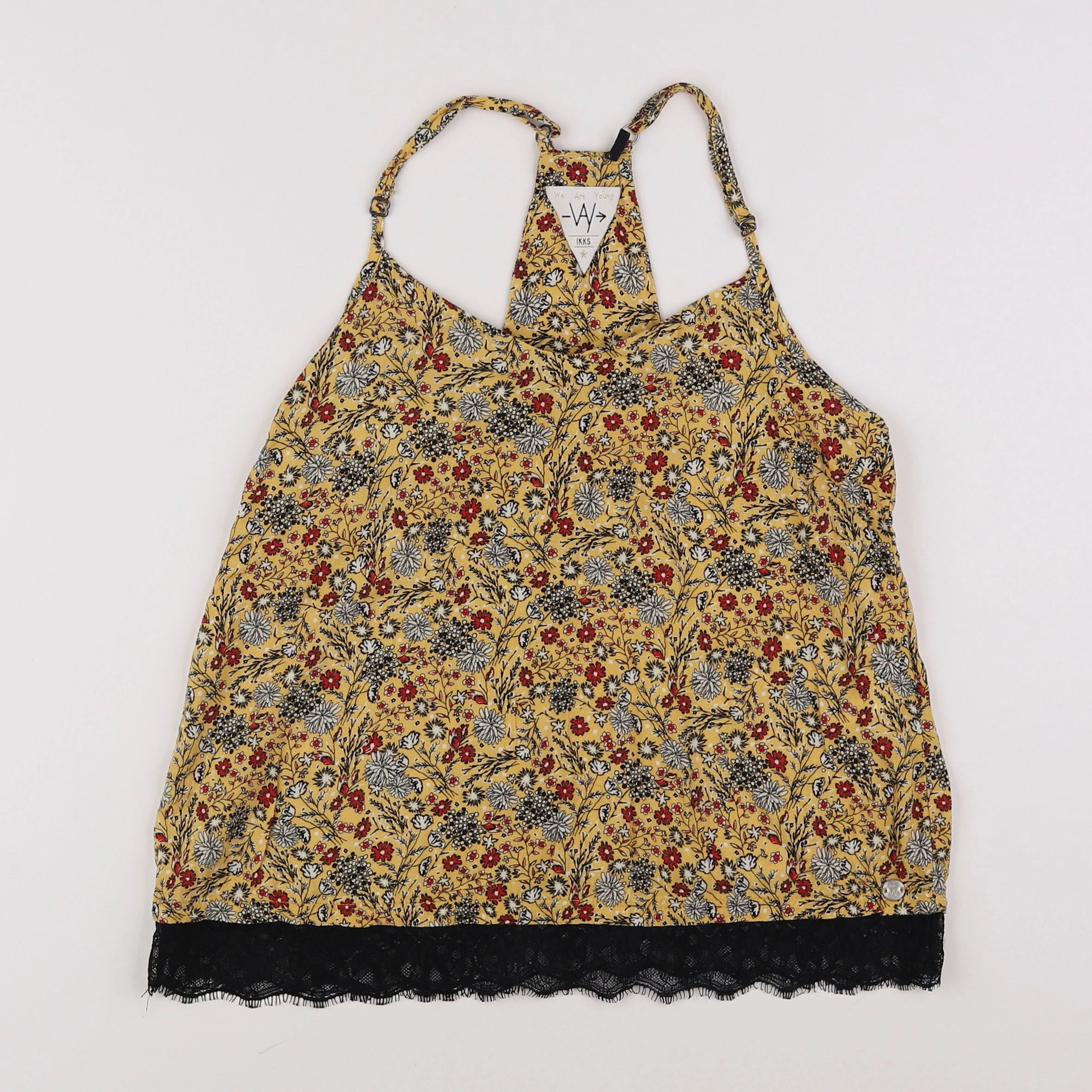 IKKS - blouse jaune - 10 ans