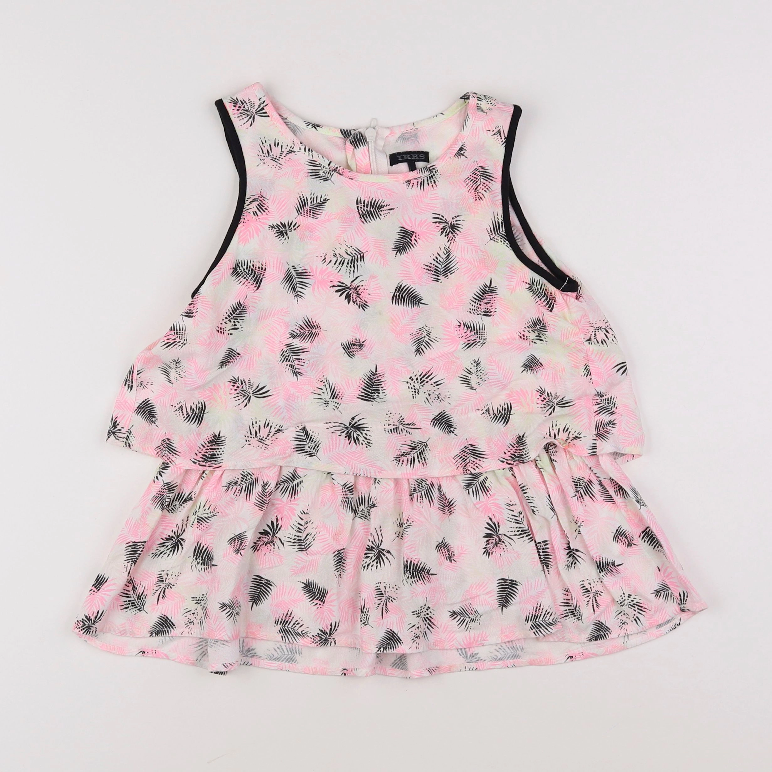 IKKS - blouse rose - 8 ans