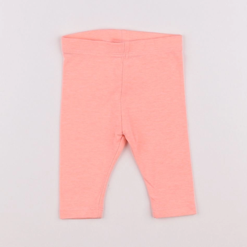 Vertbaudet - legging rose fluo - 1 mois