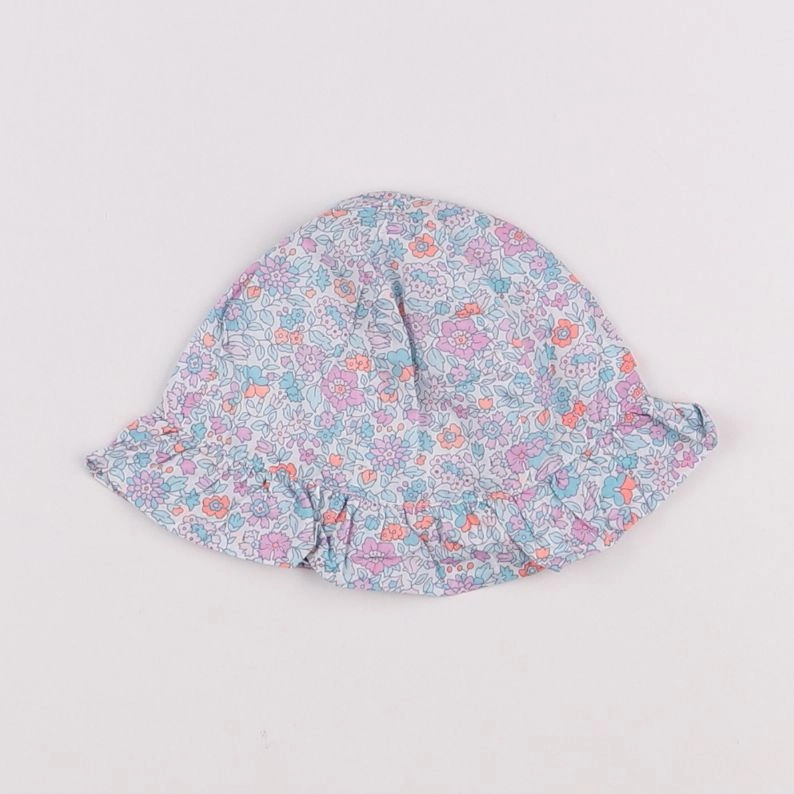 Jacadi - chapeau liberty bleu - 3 mois