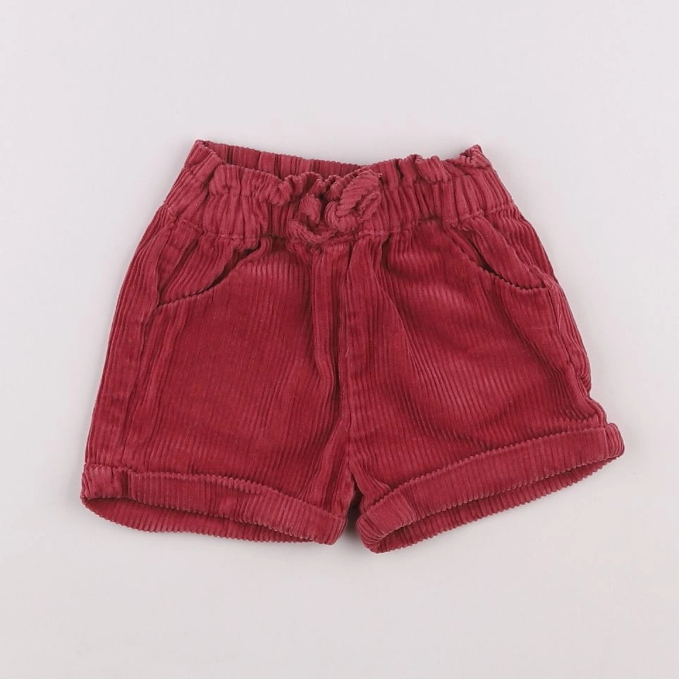 Vertbaudet - short rose - 6 mois