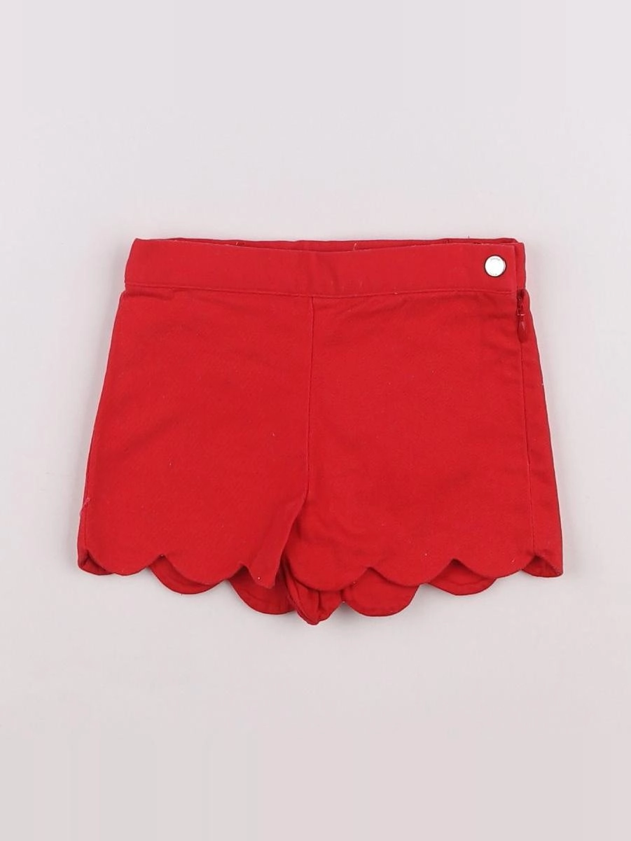 Jacadi - short rouge - 6 mois