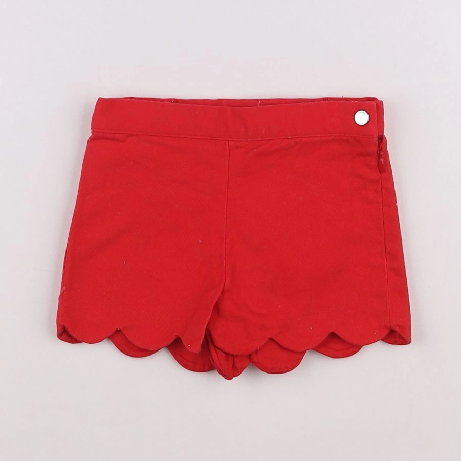 Jacadi - short rouge - 6 mois