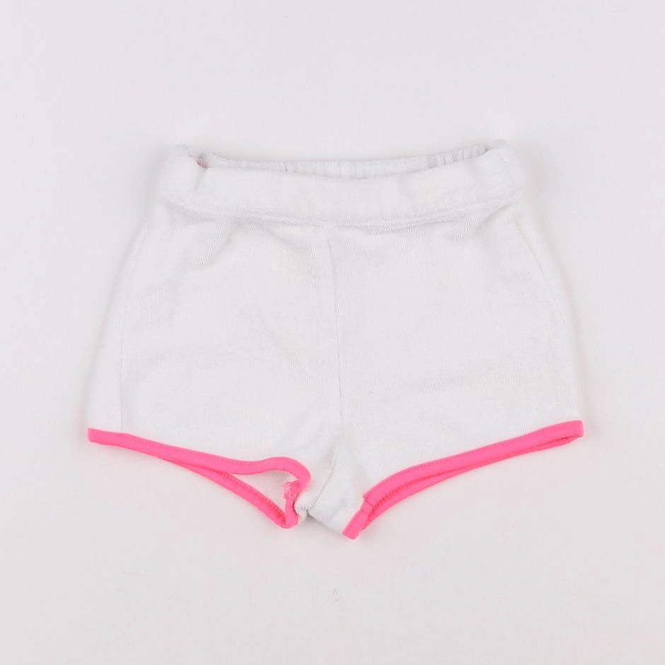 Jacadi - short blanc - 6 mois