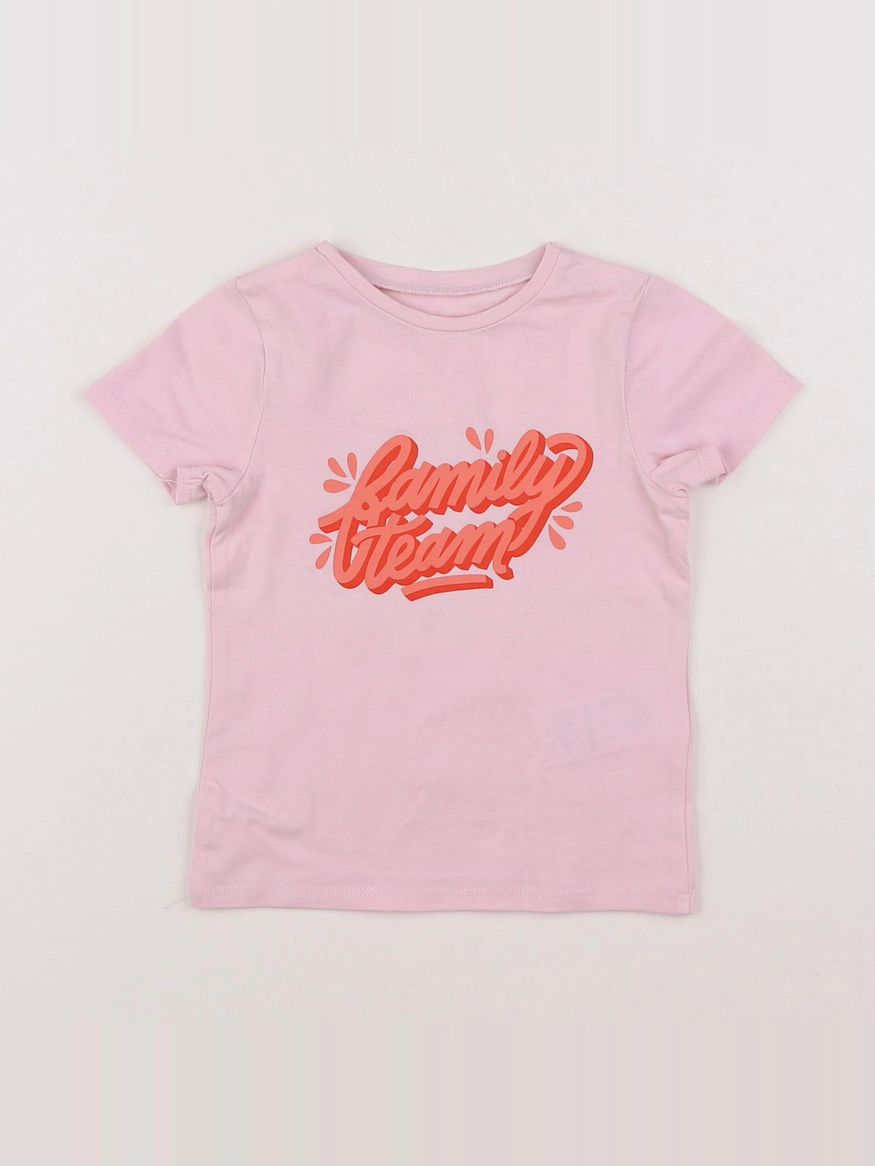 Vertbaudet - tee-shirt rose - 12 mois