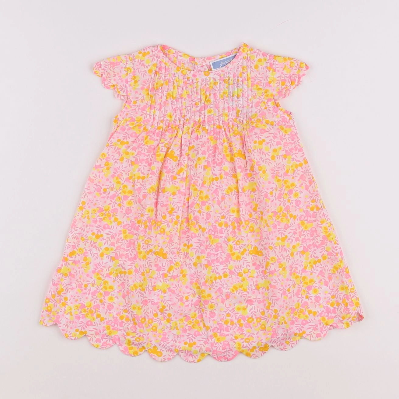 Jacadi - robe liberty multicolore - 6 mois