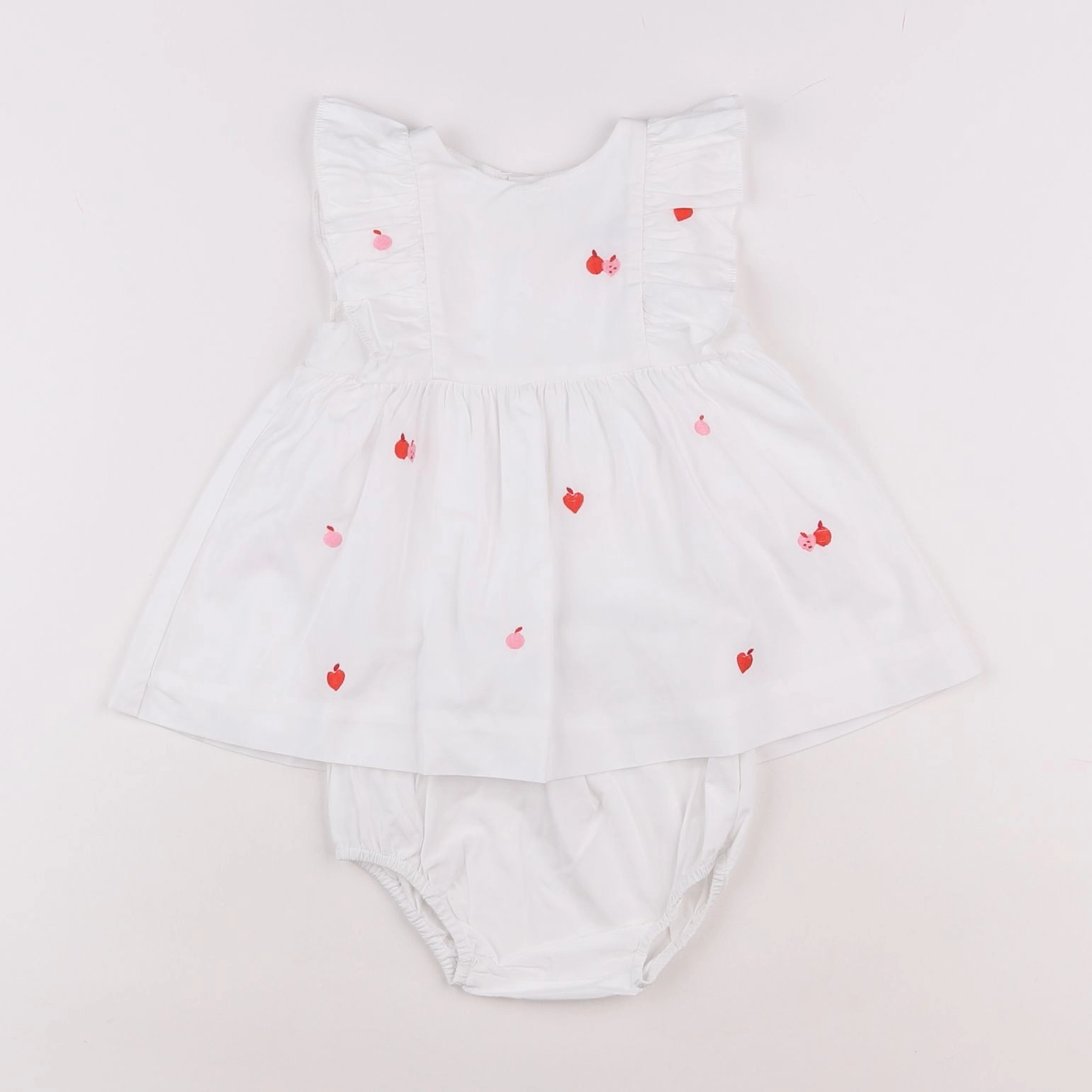 Jacadi - robe blanc - 6 mois