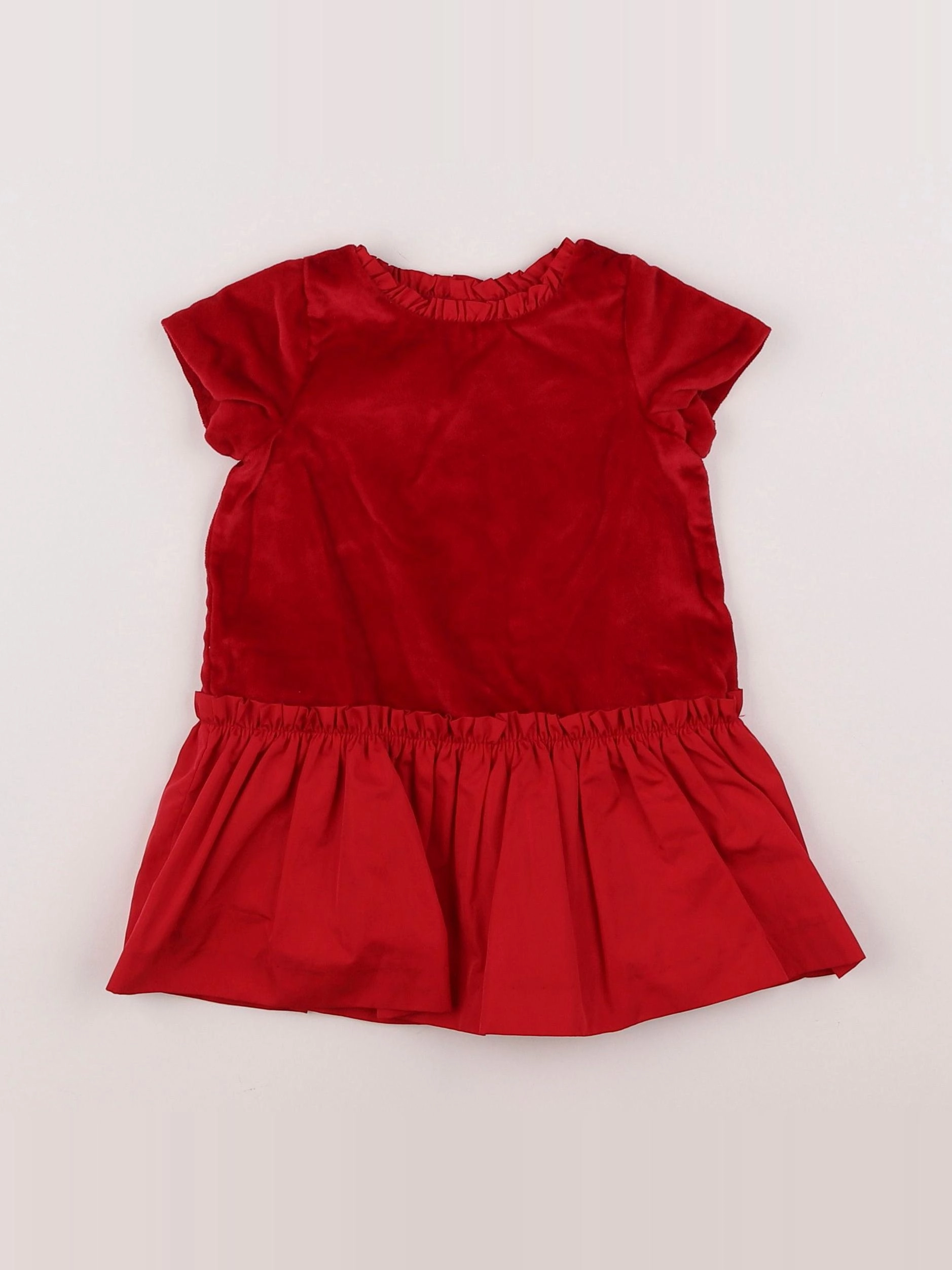 Jacadi - robe rouge - 6 mois