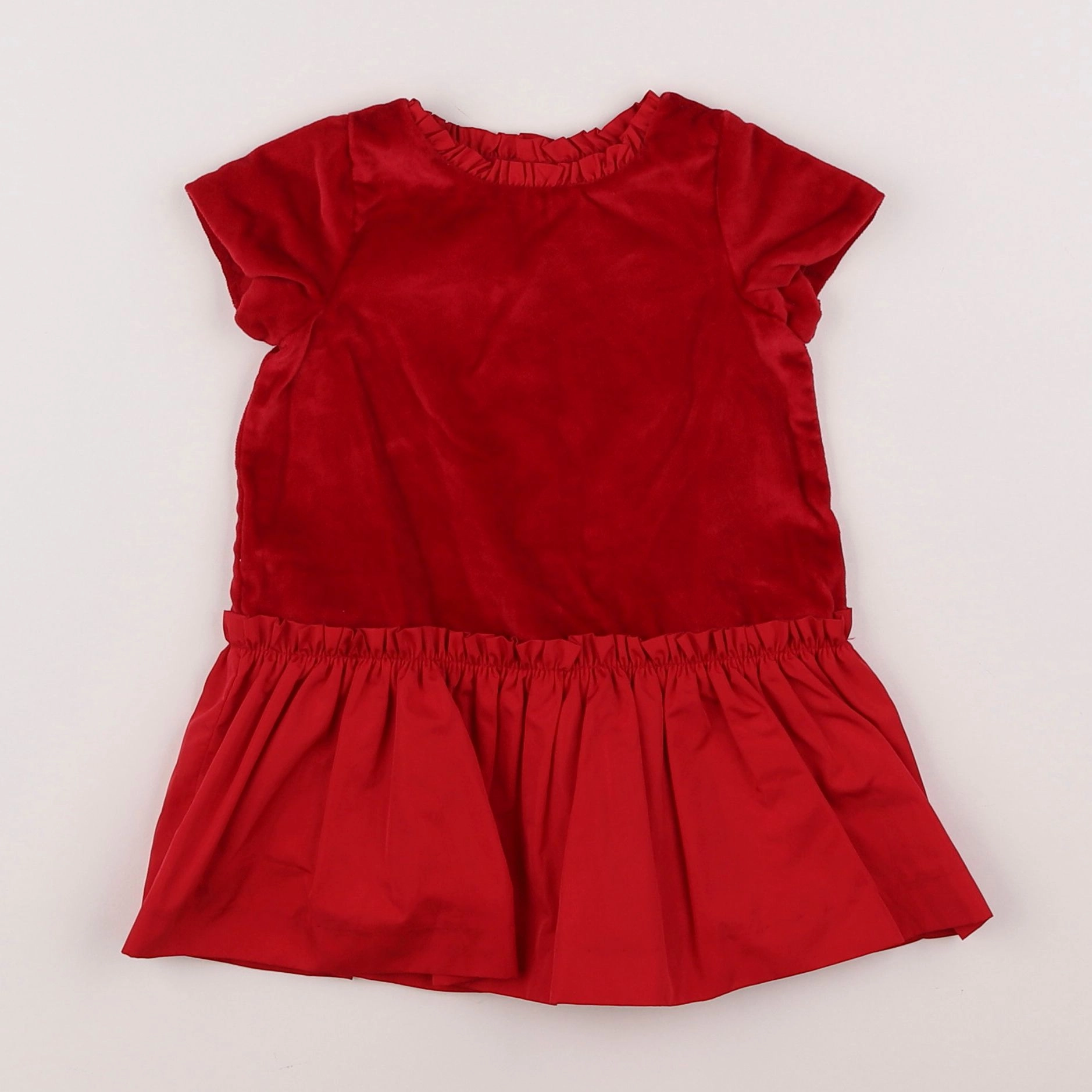 Jacadi - robe rouge - 6 mois
